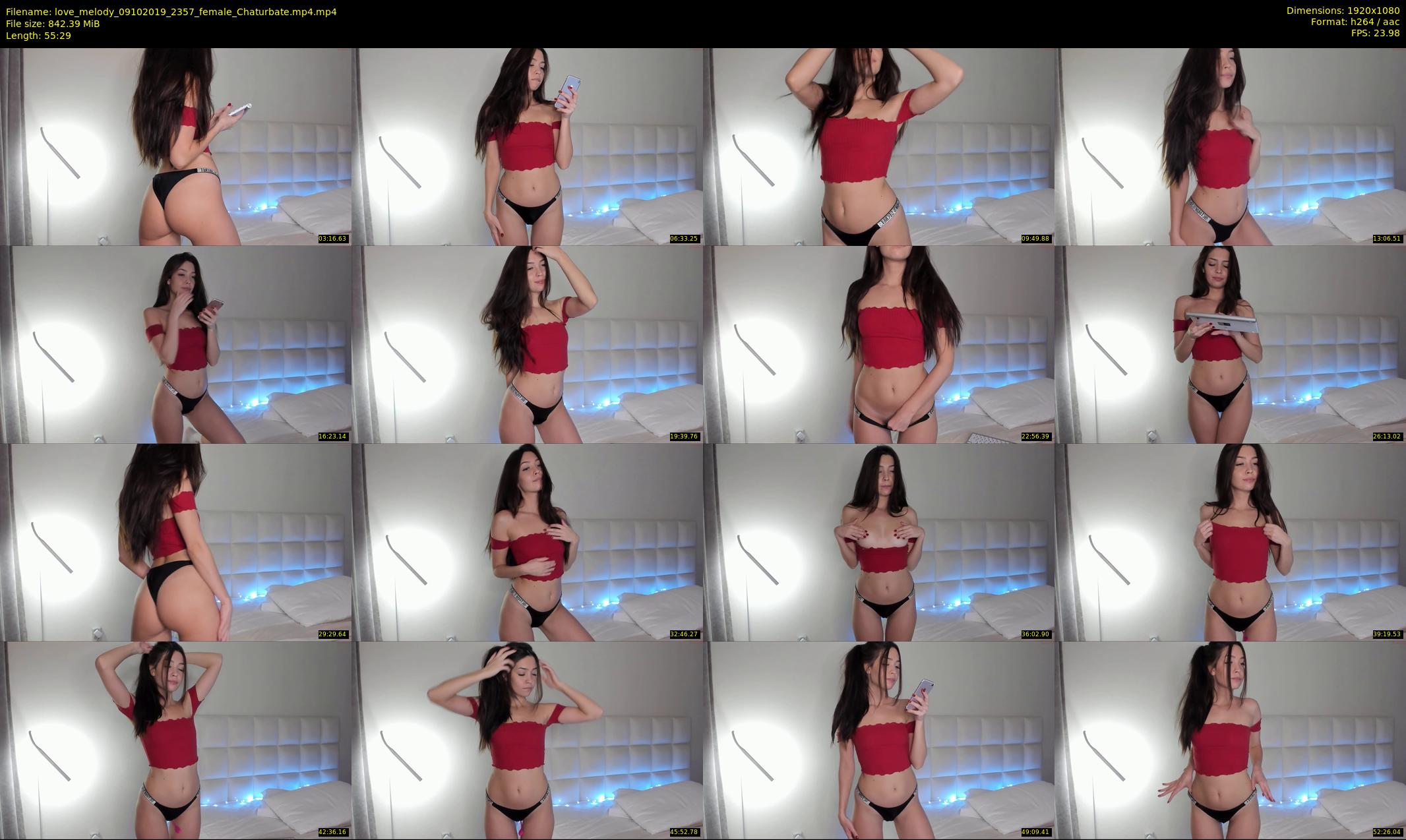 love_melody — 56 minute Chaturbate female cam show recording, 1080p, Oct 9, 2019
