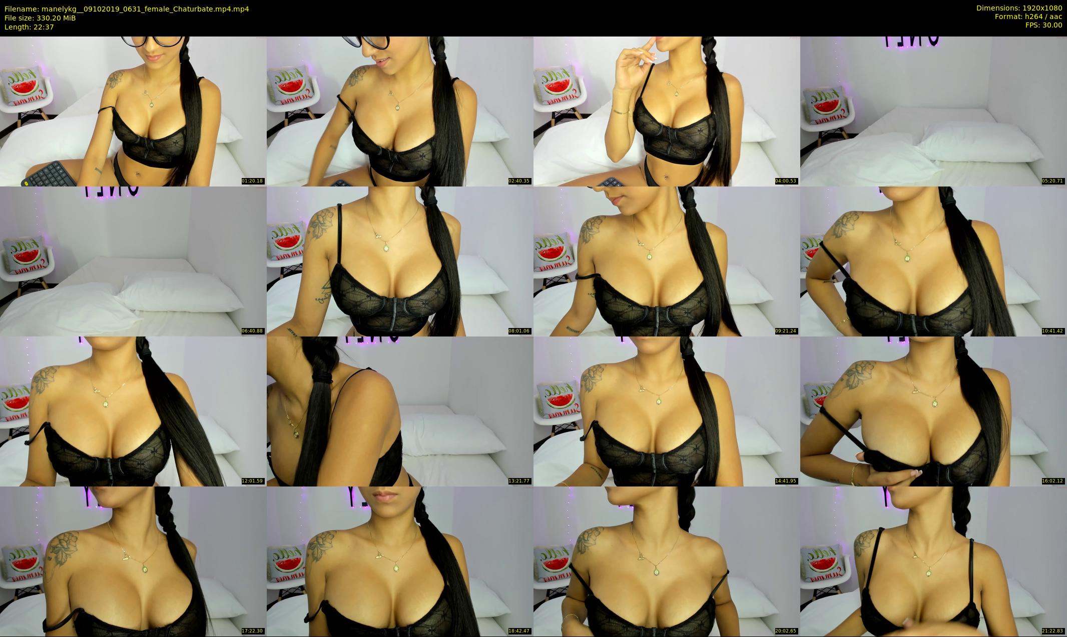 manelykg_ — 23 minute Chaturbate female cam show recording, 1080p, Oct 9, 2019