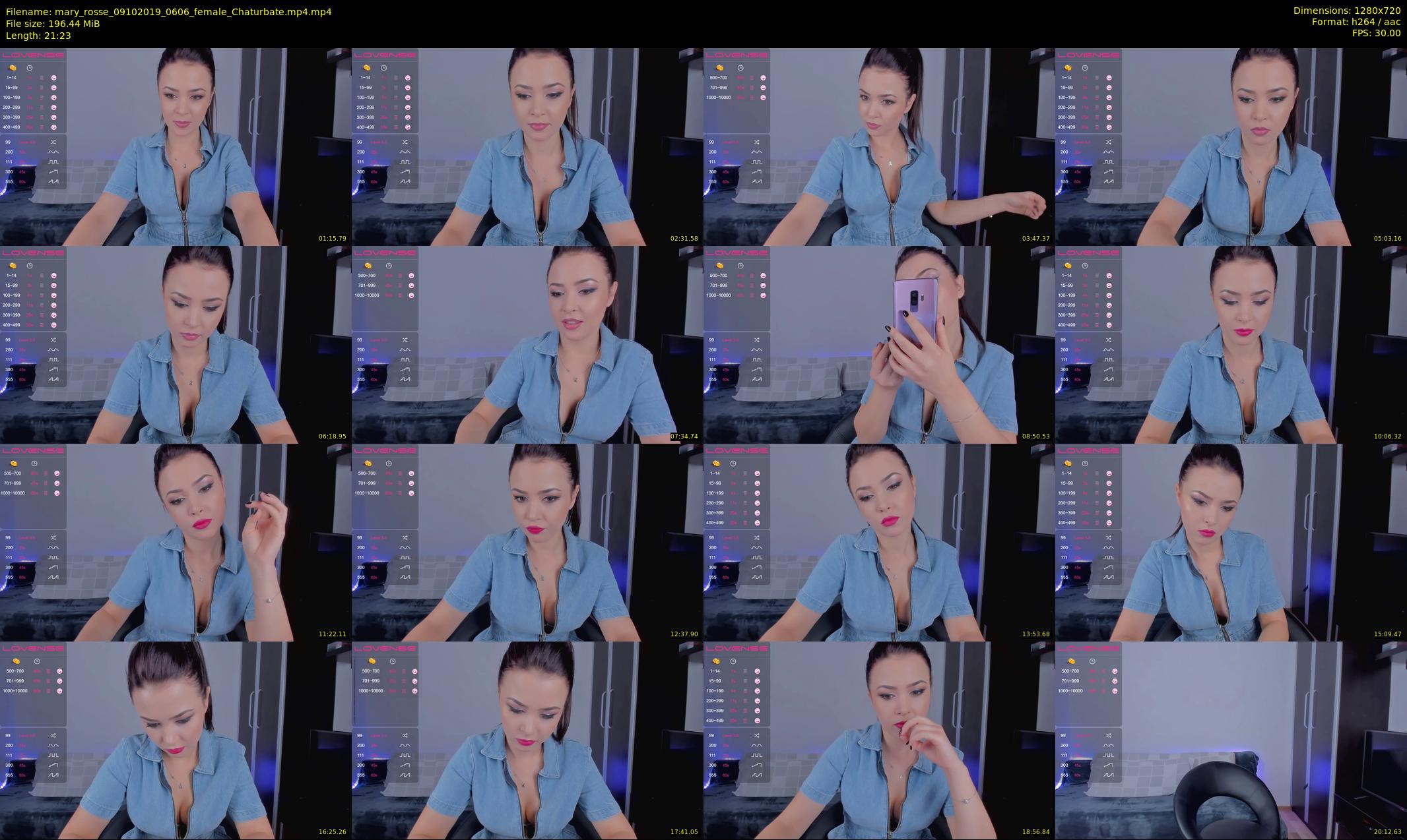 mary_rosse — 22 minute Chaturbate couple cam show recording, 720p, Oct 9, 2019