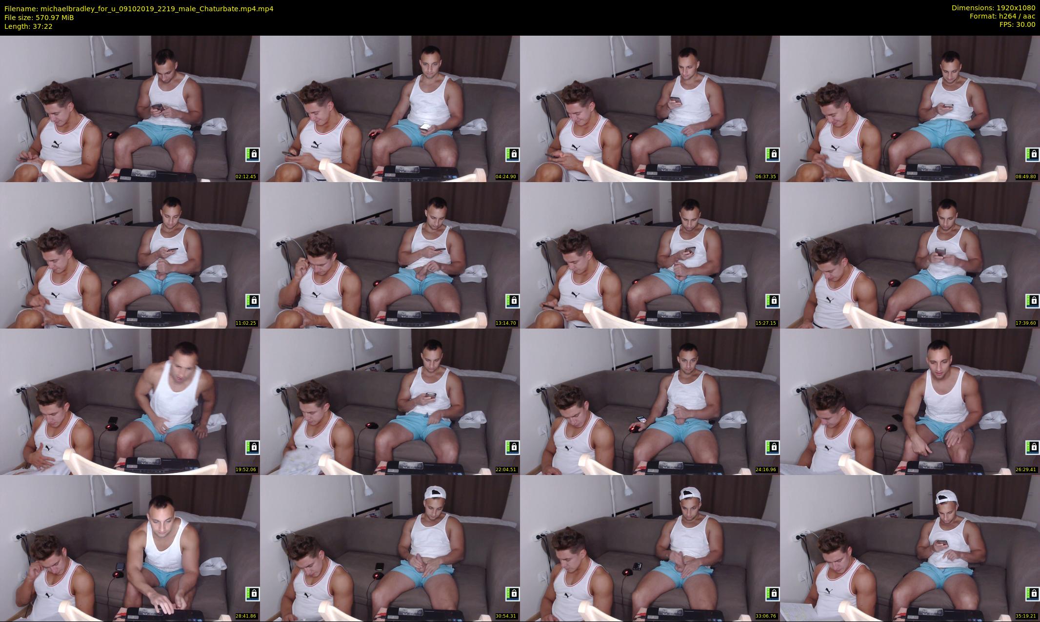 michaelbradley_for_u — 38 minute Chaturbate male cam show recording, 1080p, Oct 9, 2019