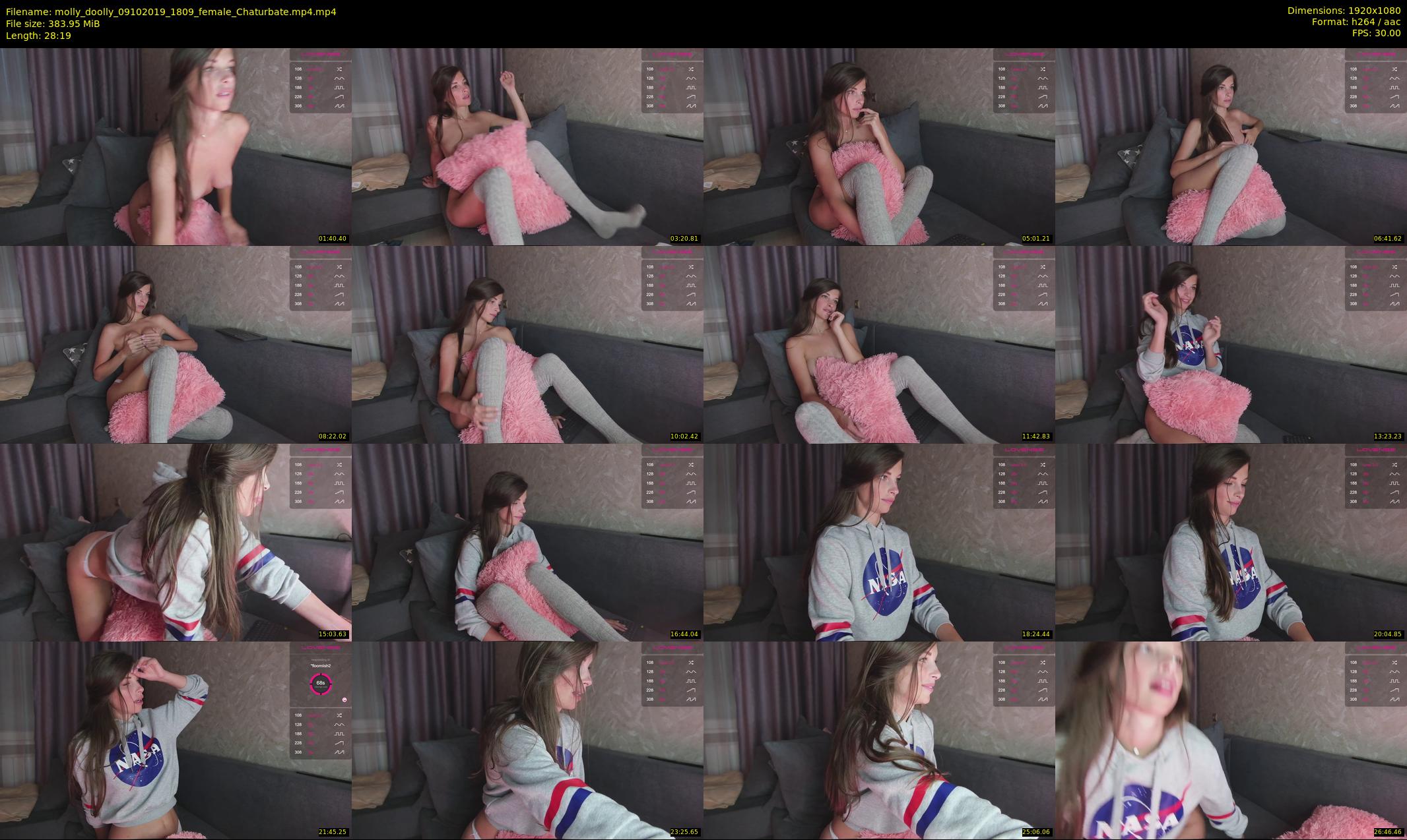 molly_doolly — 29 minute Chaturbate female cam show recording, 1080p, Oct 9, 2019