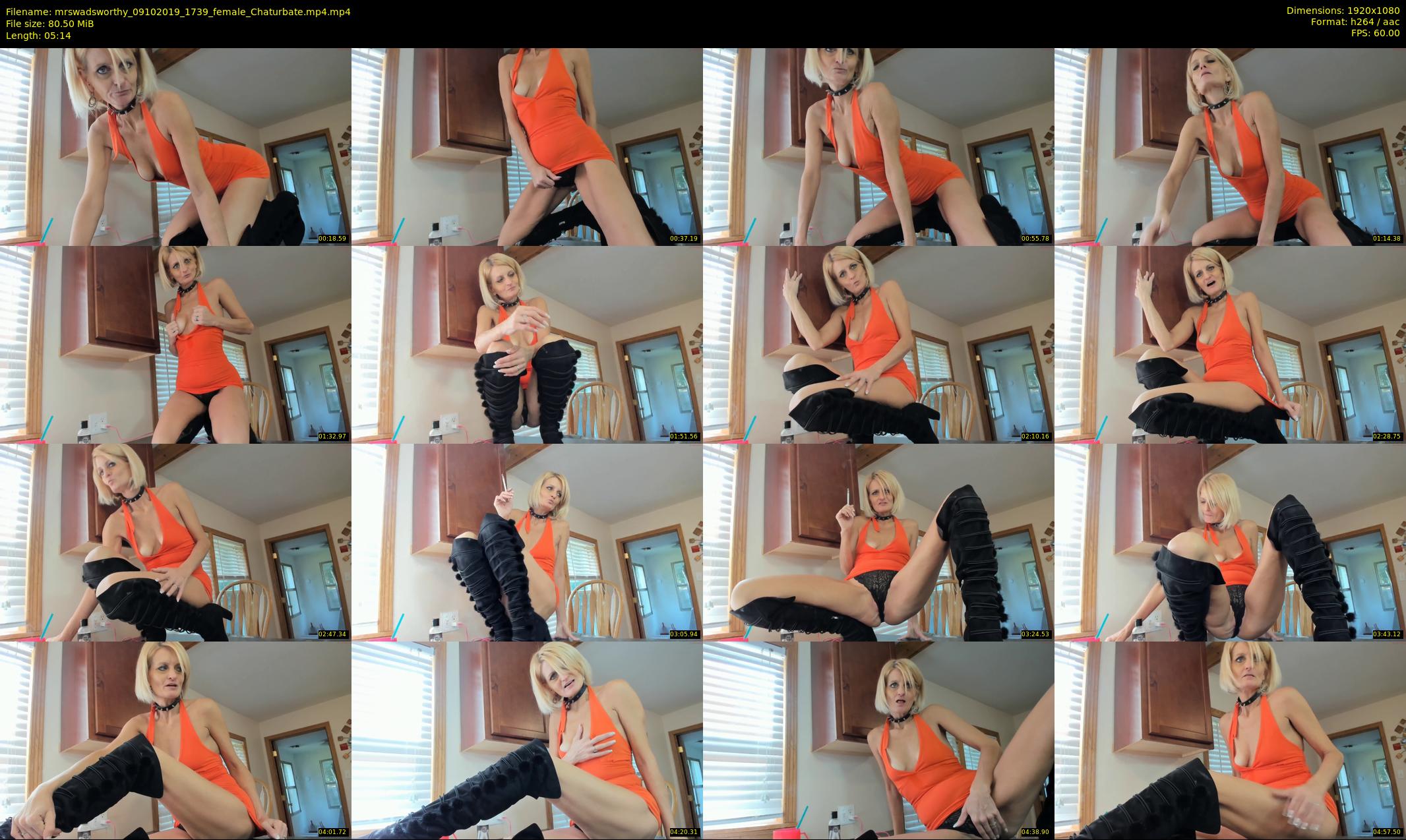 mrswadsworthy — 6 minute Chaturbate female cam show recording, 1080p, Oct 9, 2019