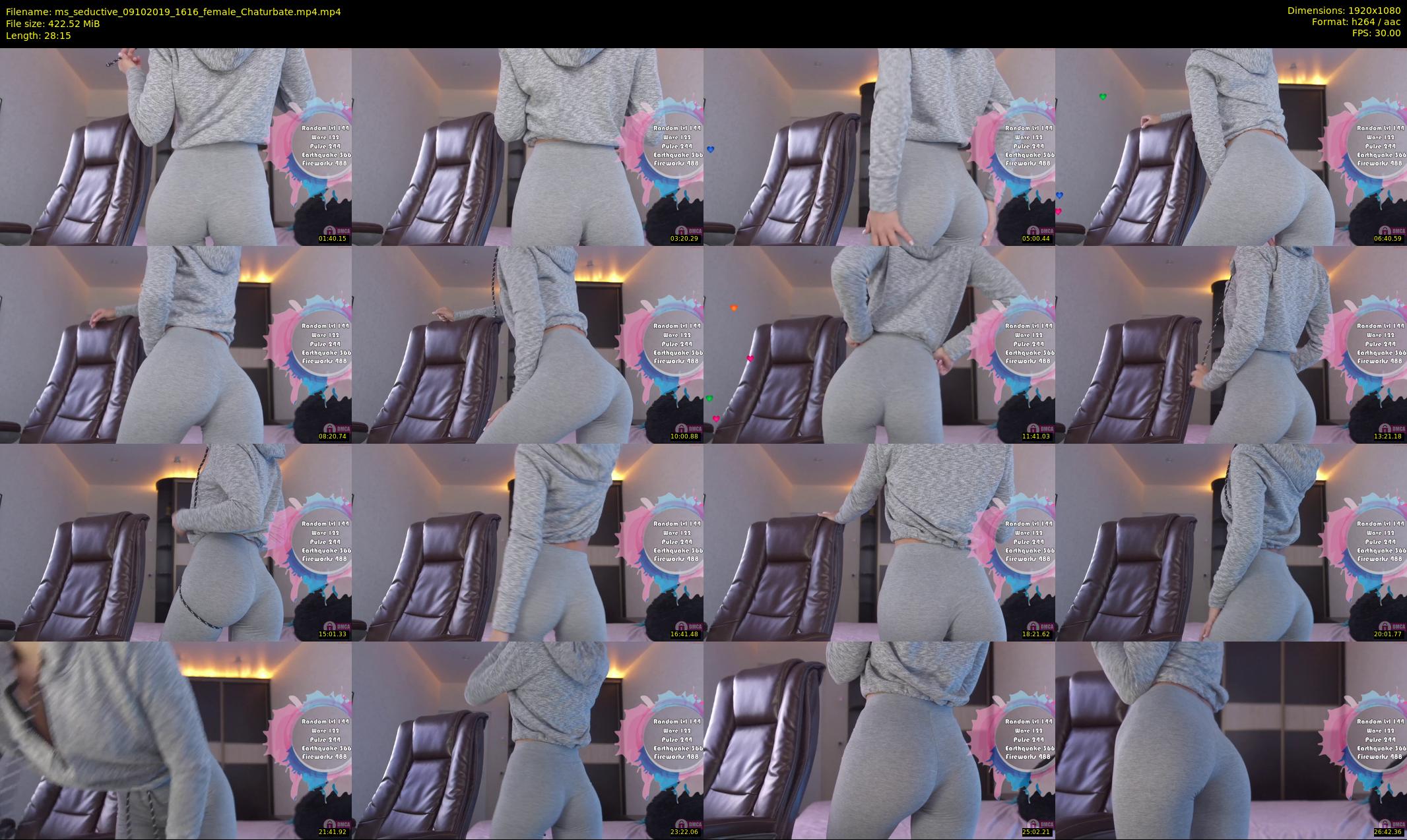 ms_seductive — 29 minute Chaturbate female cam show recording, 1080p, Oct 9, 2019