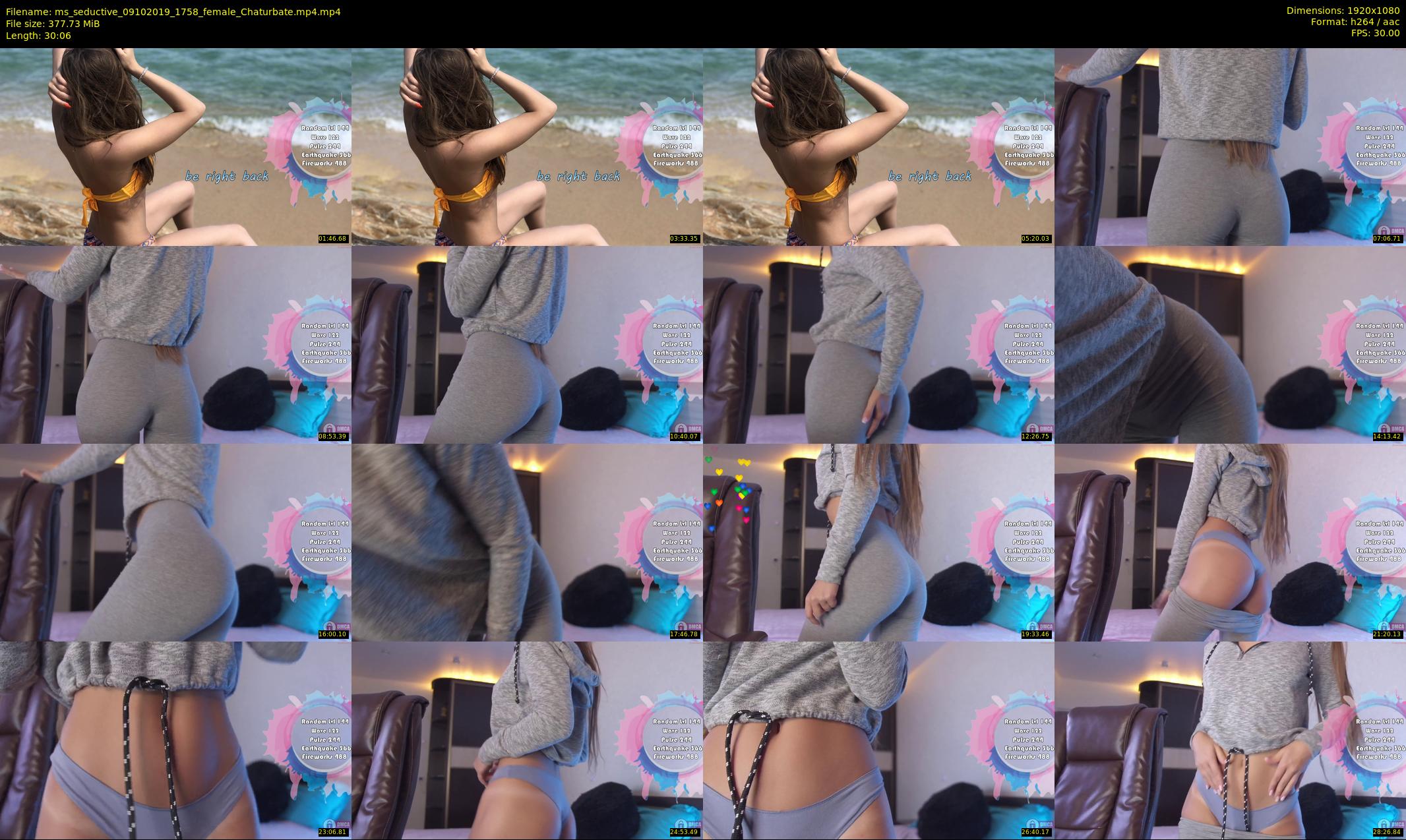 ms_seductive — 31 minute Chaturbate female cam show recording, 1080p, Oct 9, 2019
