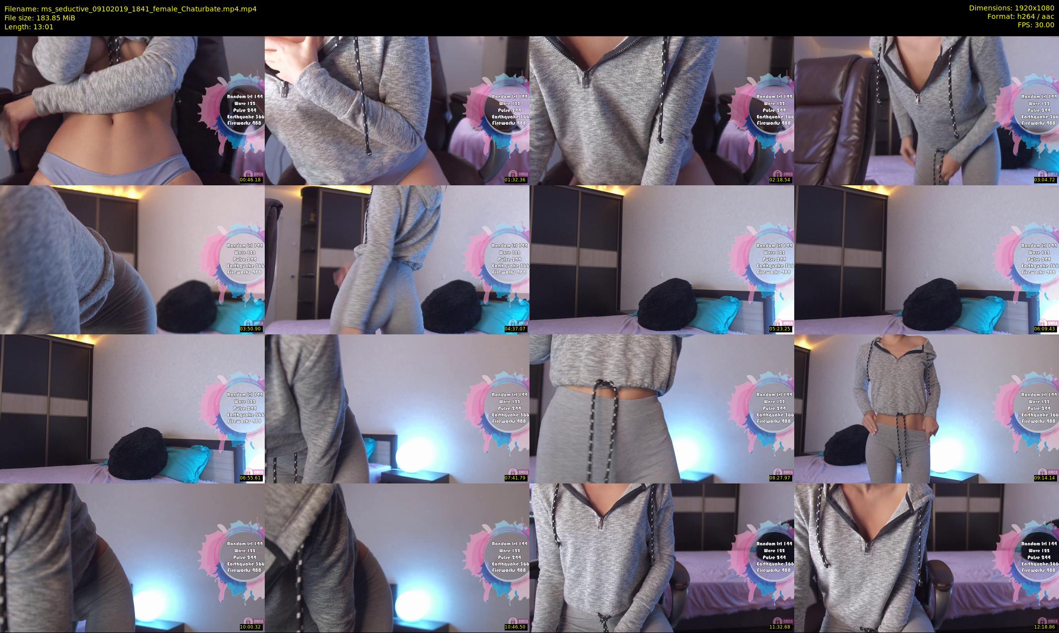 ms_seductive — 14 minute Chaturbate female cam show recording, 1080p, Oct 9, 2019