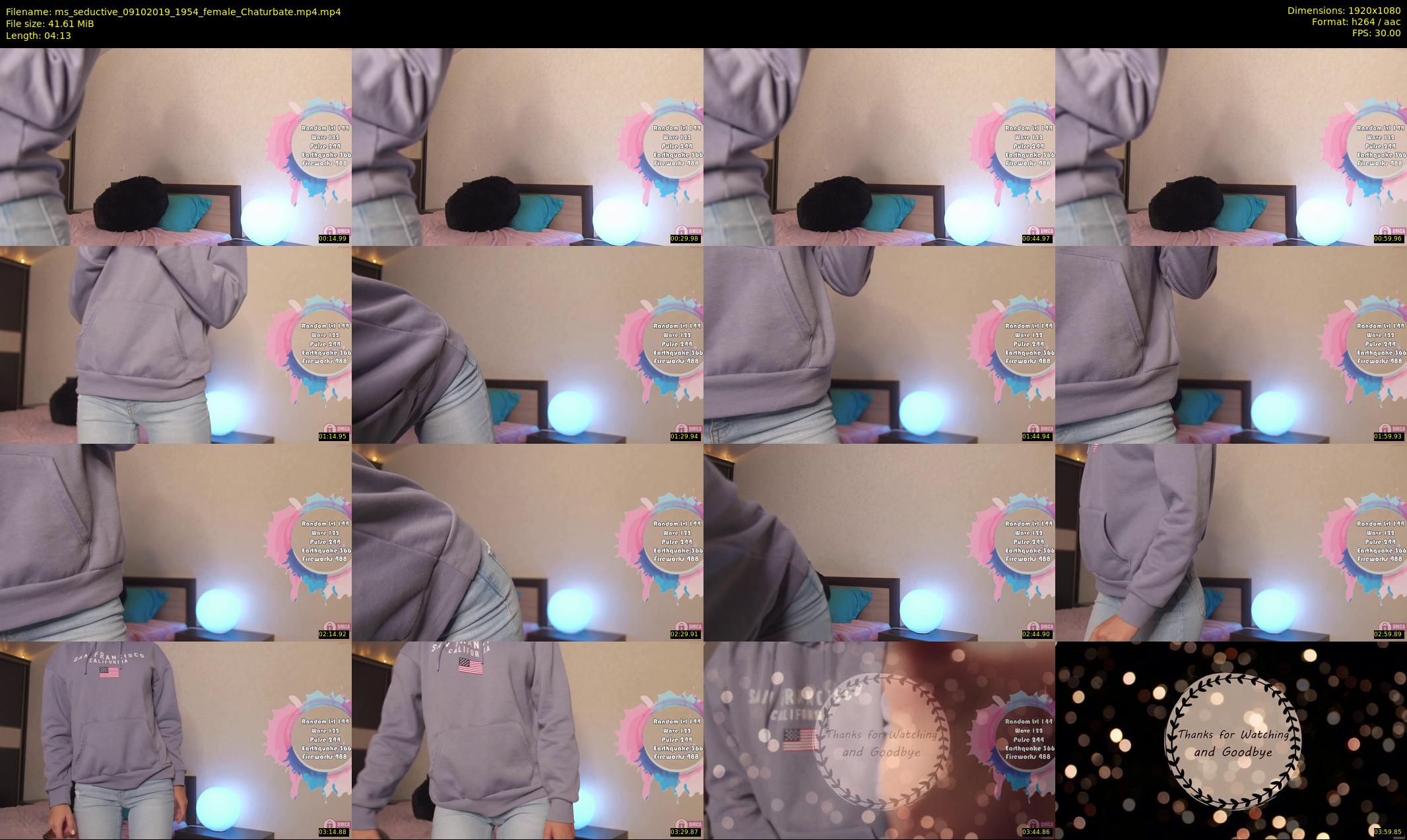 ms_seductive — 5 minute Chaturbate female cam show recording, 1080p, Oct 9, 2019