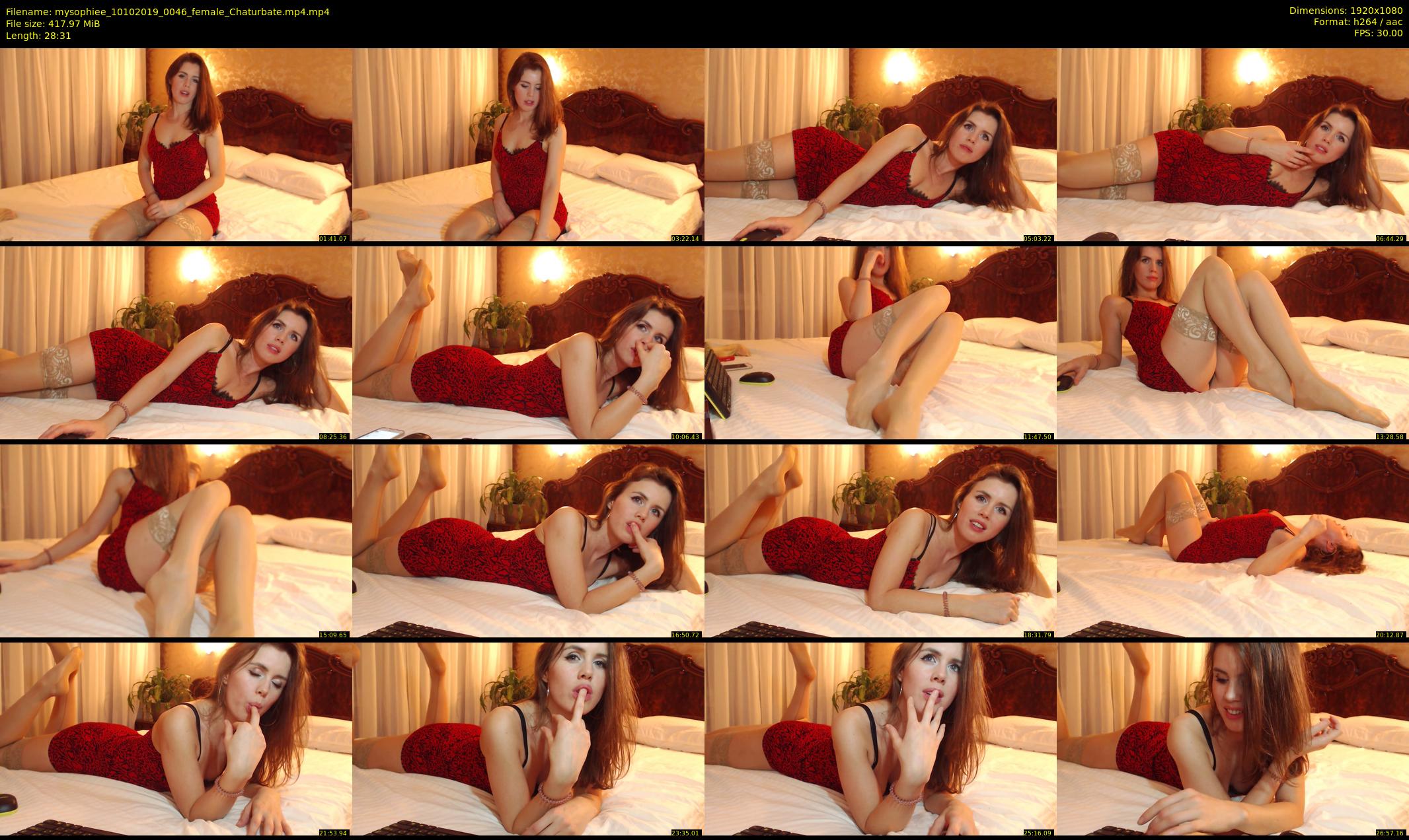mysophiee — 29 minute Chaturbate female cam show recording, 1080p, Oct 10, 2019
