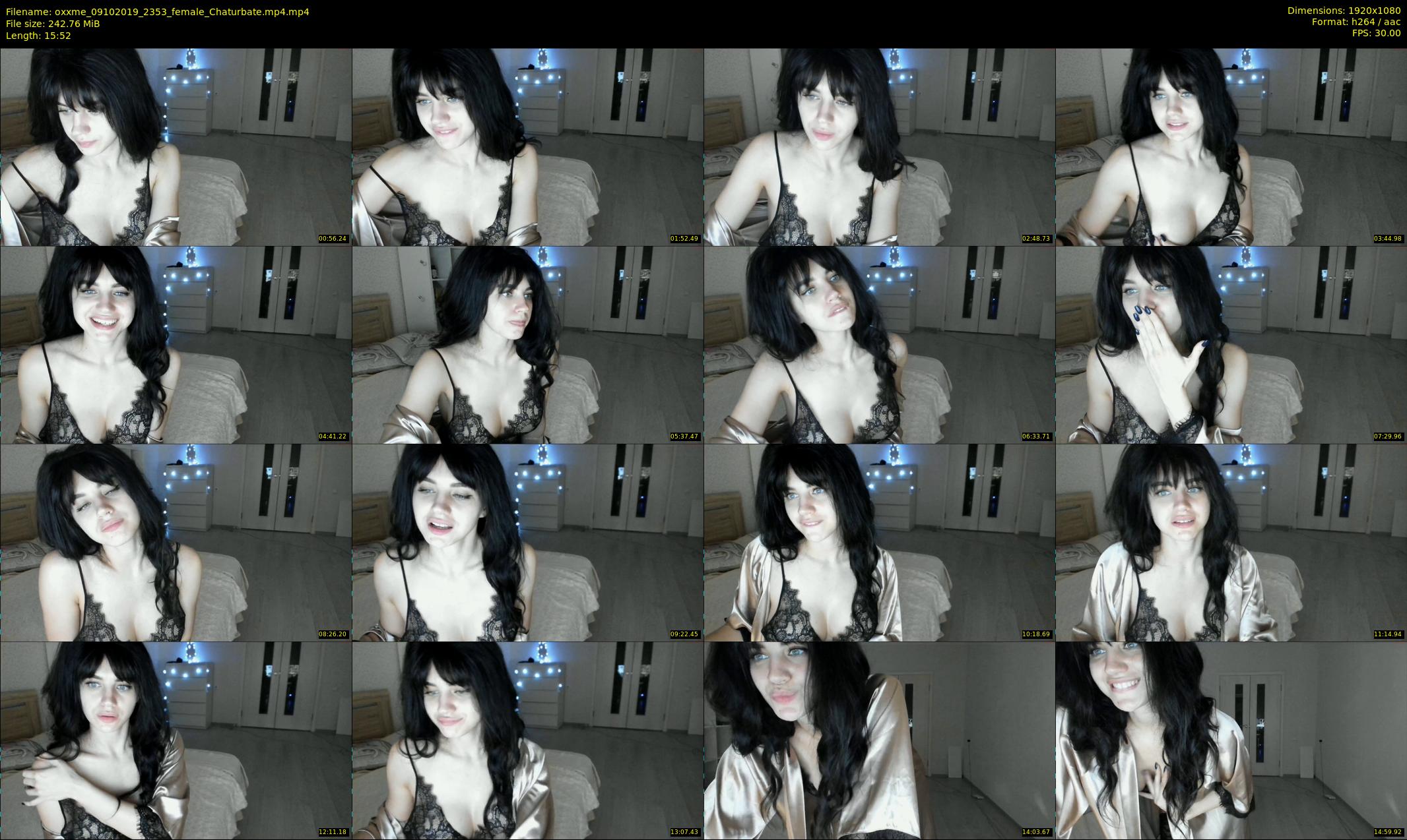 oxxme — 16 minute Chaturbate female cam show recording, 1080p, Oct 9, 2019