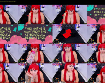 pyrowayne — 43 minute Chaturbate female cam show recording, 720p, Oct 10, 2019