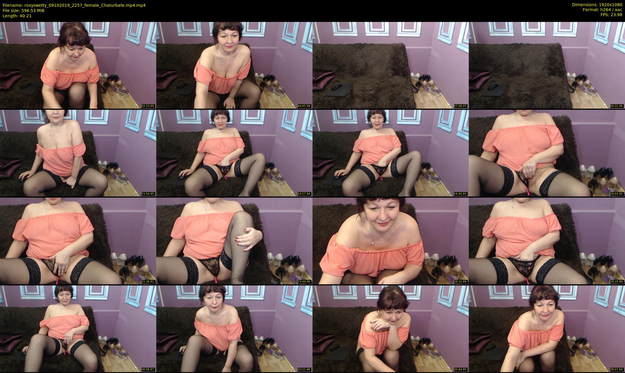 roxyswetty — 41 minute Chaturbate female cam show recording, 1080p, Oct 9, 2019