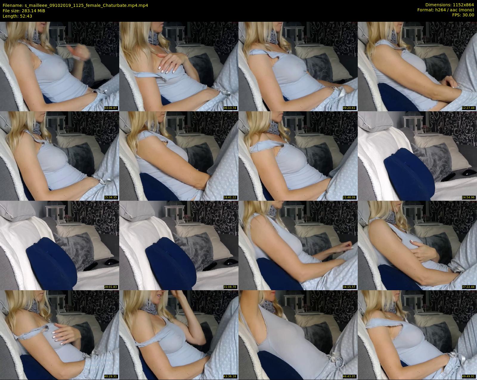 s_mailleee — 53 minute Chaturbate female cam show recording, 720p, Oct 9, 2019