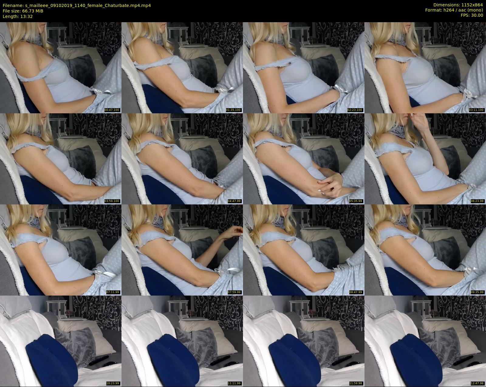 s_mailleee — 14 minute Chaturbate female cam show recording, 720p, Oct 9, 2019