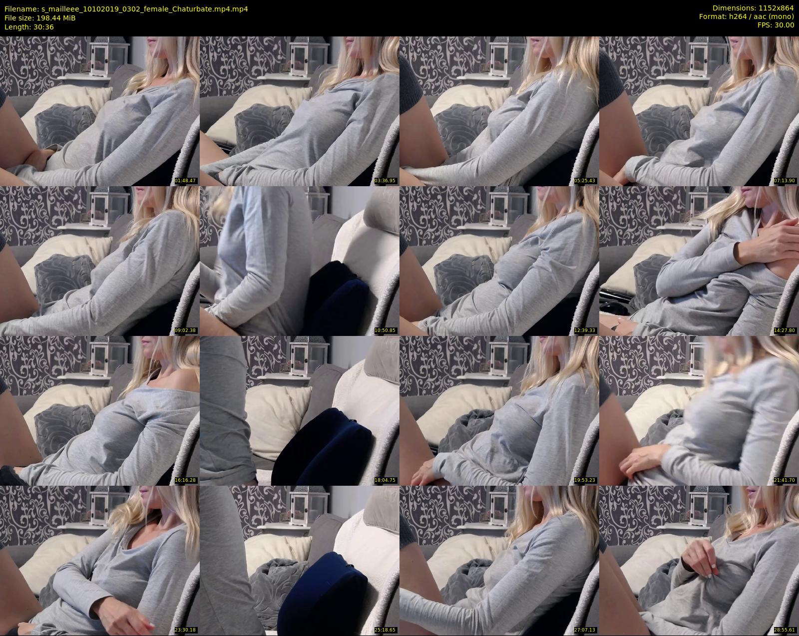 s_mailleee — 31 minute Chaturbate female cam show recording, 720p, Oct 10, 2019