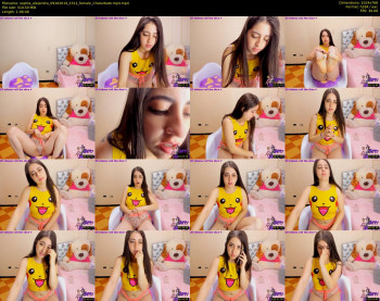 sophia_alejandra — 69 minute Chaturbate female cam show recording, 720p, Oct 9, 2019
