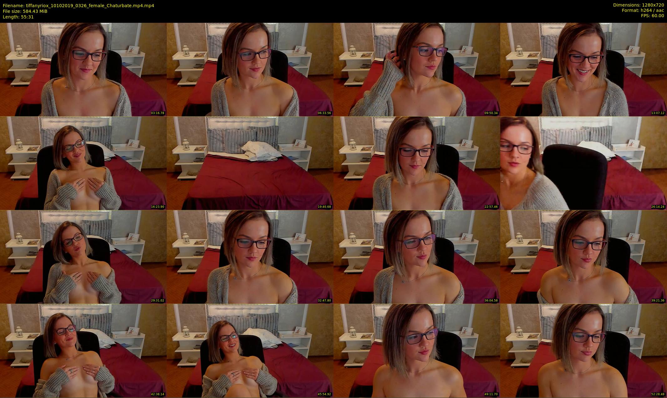 tiffanyriox — 56 minute Chaturbate female cam show recording, 720p, Oct 10, 2019