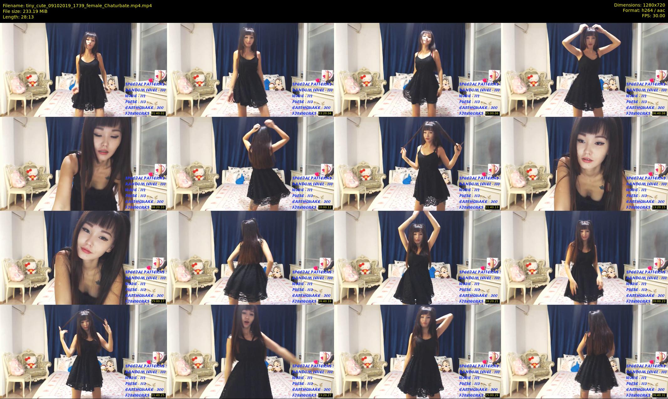 tiny_cute — 29 minute Chaturbate female cam show recording, 720p, Oct 9, 2019
