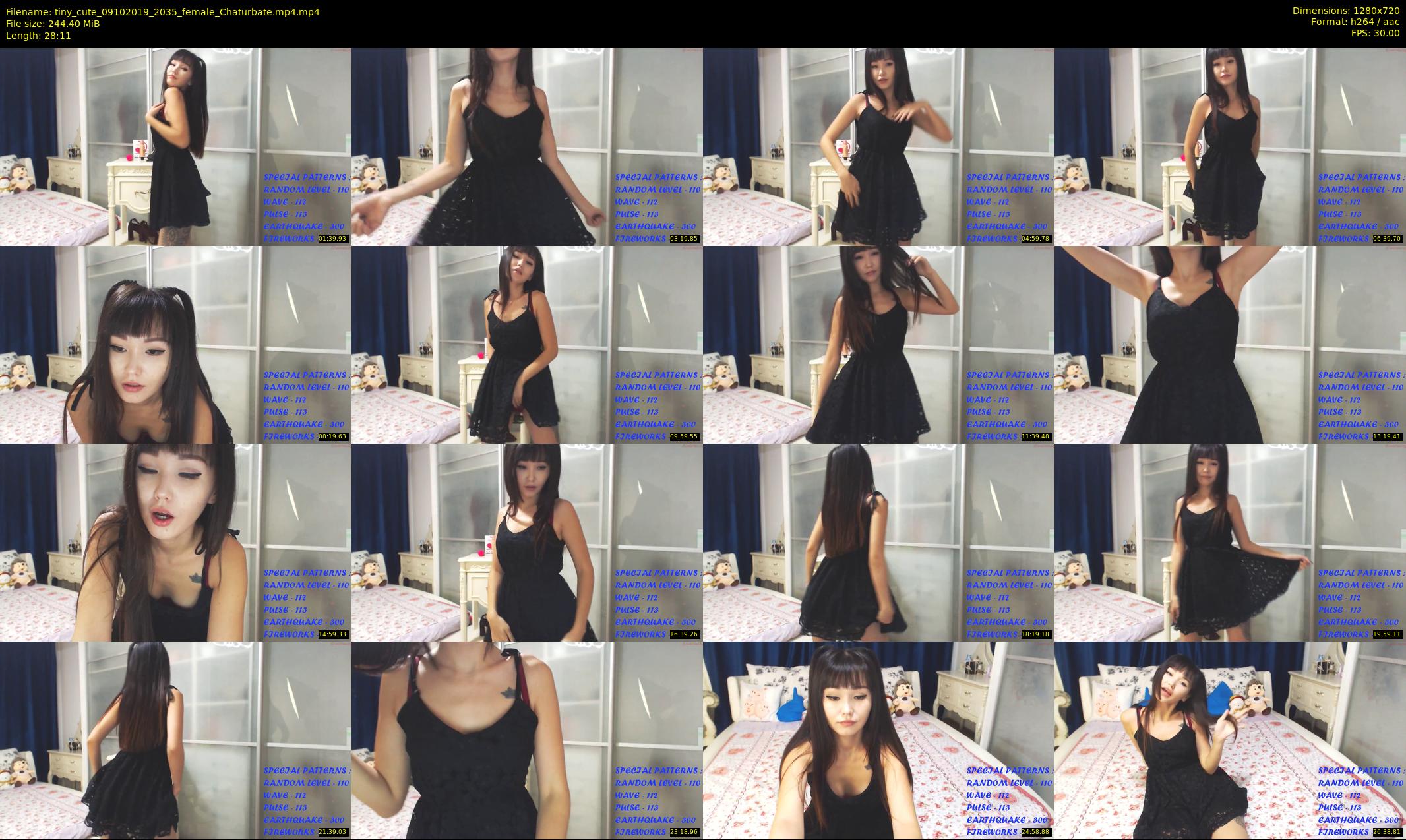tiny_cute — 29 minute Chaturbate female cam show recording, 720p, Oct 9, 2019