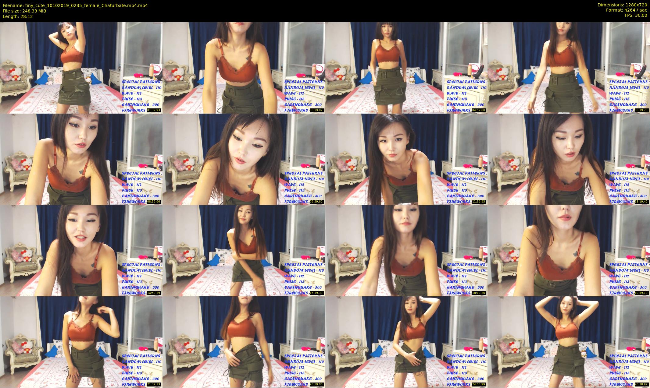 tiny_cute — 29 minute Chaturbate female cam show recording, 720p, Oct 10, 2019