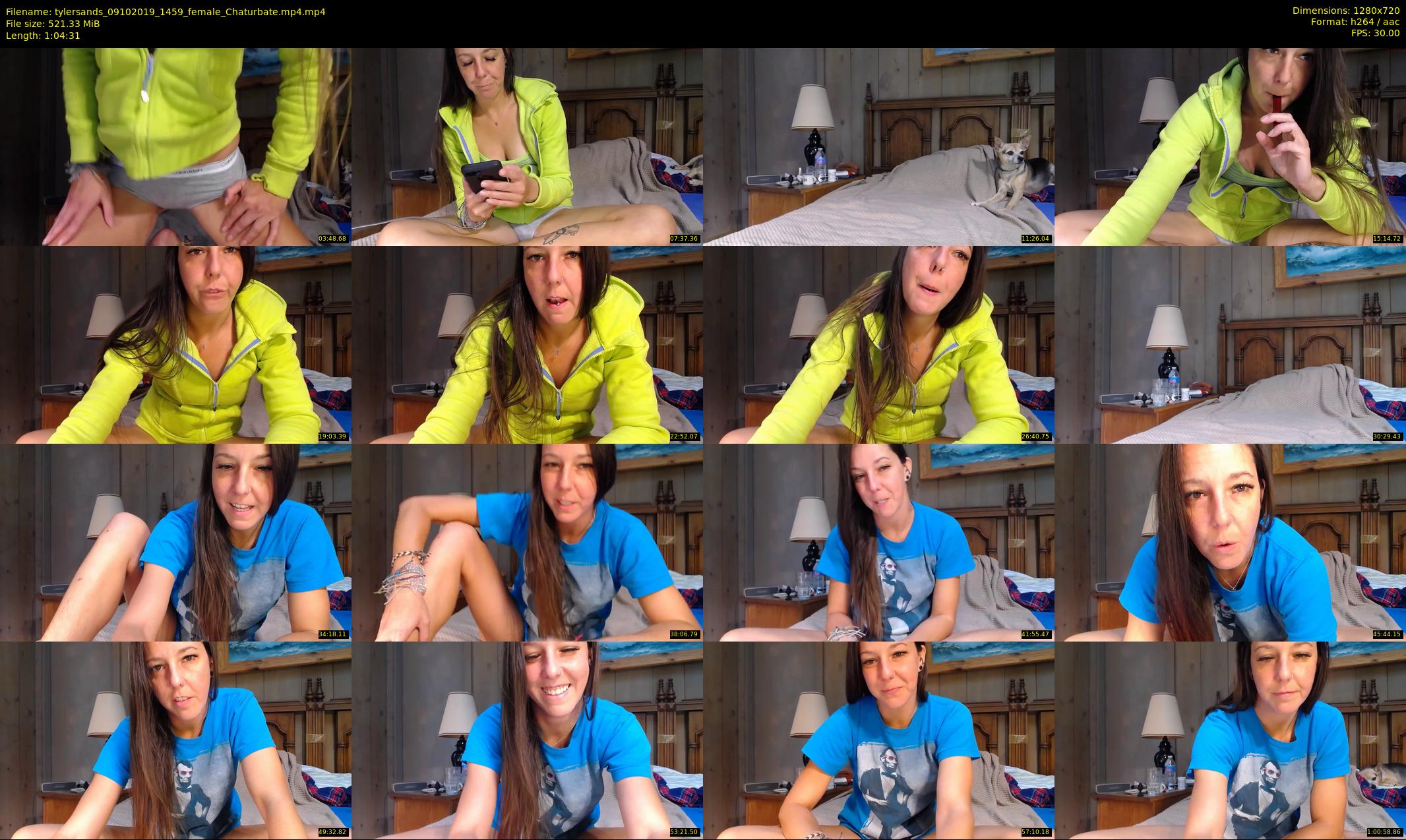 tylersands — 65 minute Chaturbate female cam show recording, 720p, Oct 9, 2019