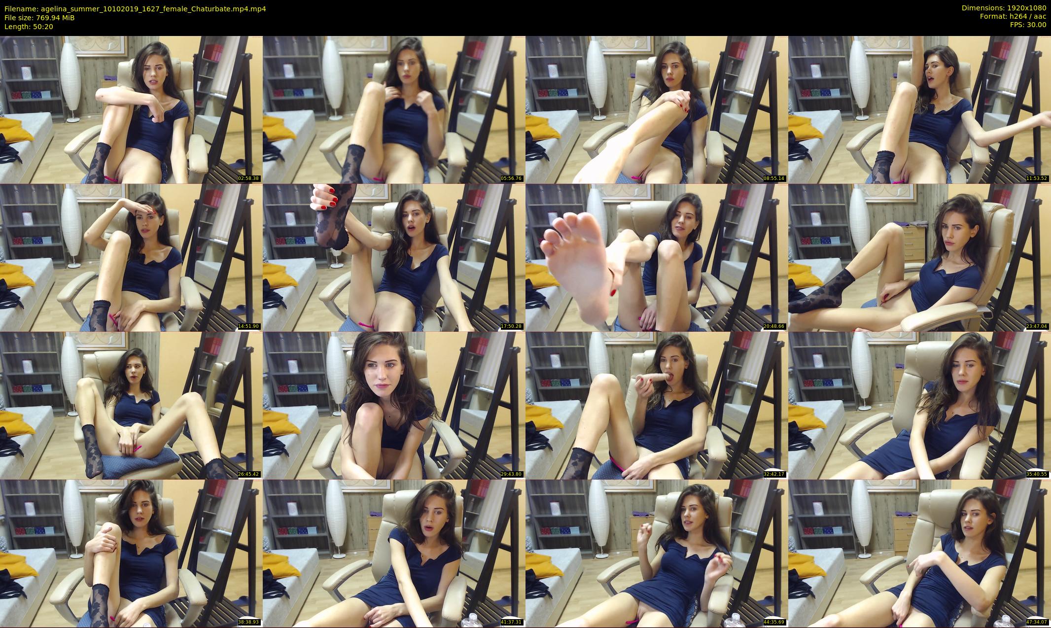 agelina_summer — 51 minute Chaturbate female cam show recording, 1080p, Oct 10, 2019