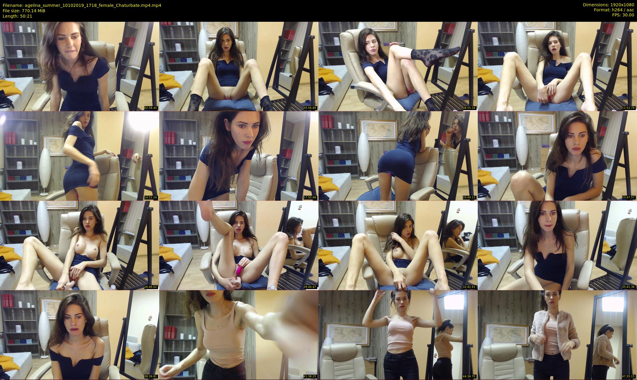 agelina_summer — 51 minute Chaturbate female cam show recording, 1080p, Oct 10, 2019