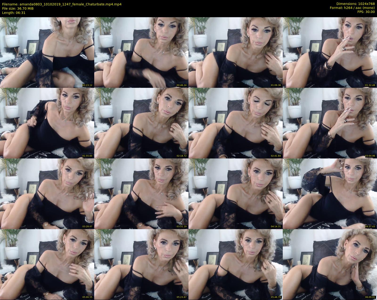 amanda0803 — 7 minute Chaturbate female cam show recording, 720p, Oct 10, 2019