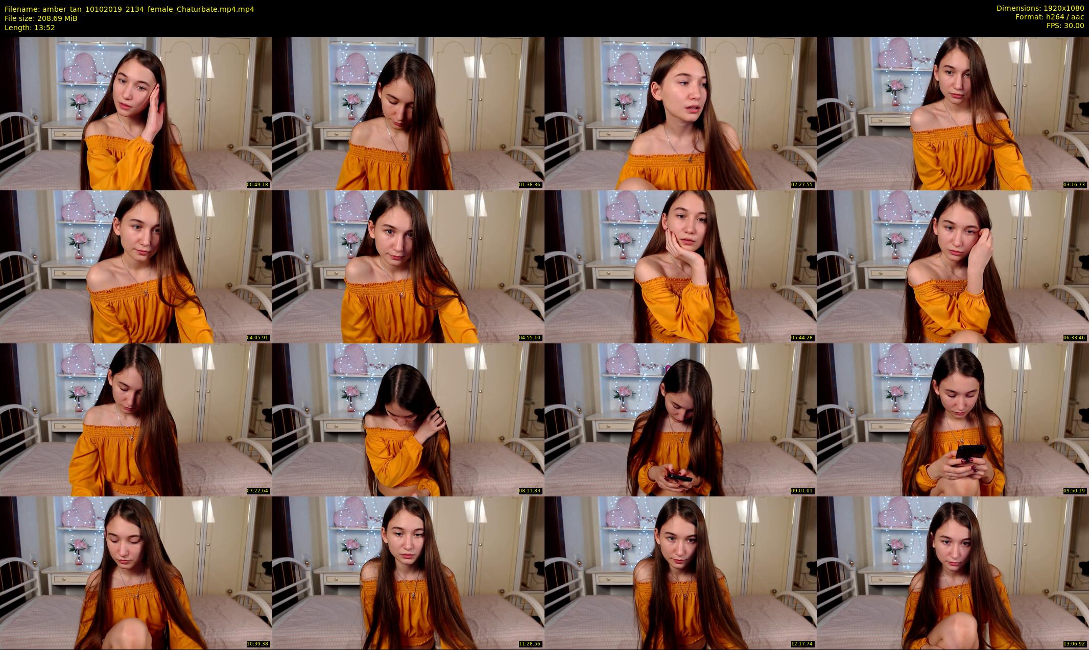 amber_tan — 14 minute Chaturbate female cam show recording, 1080p, Oct 10, 2019