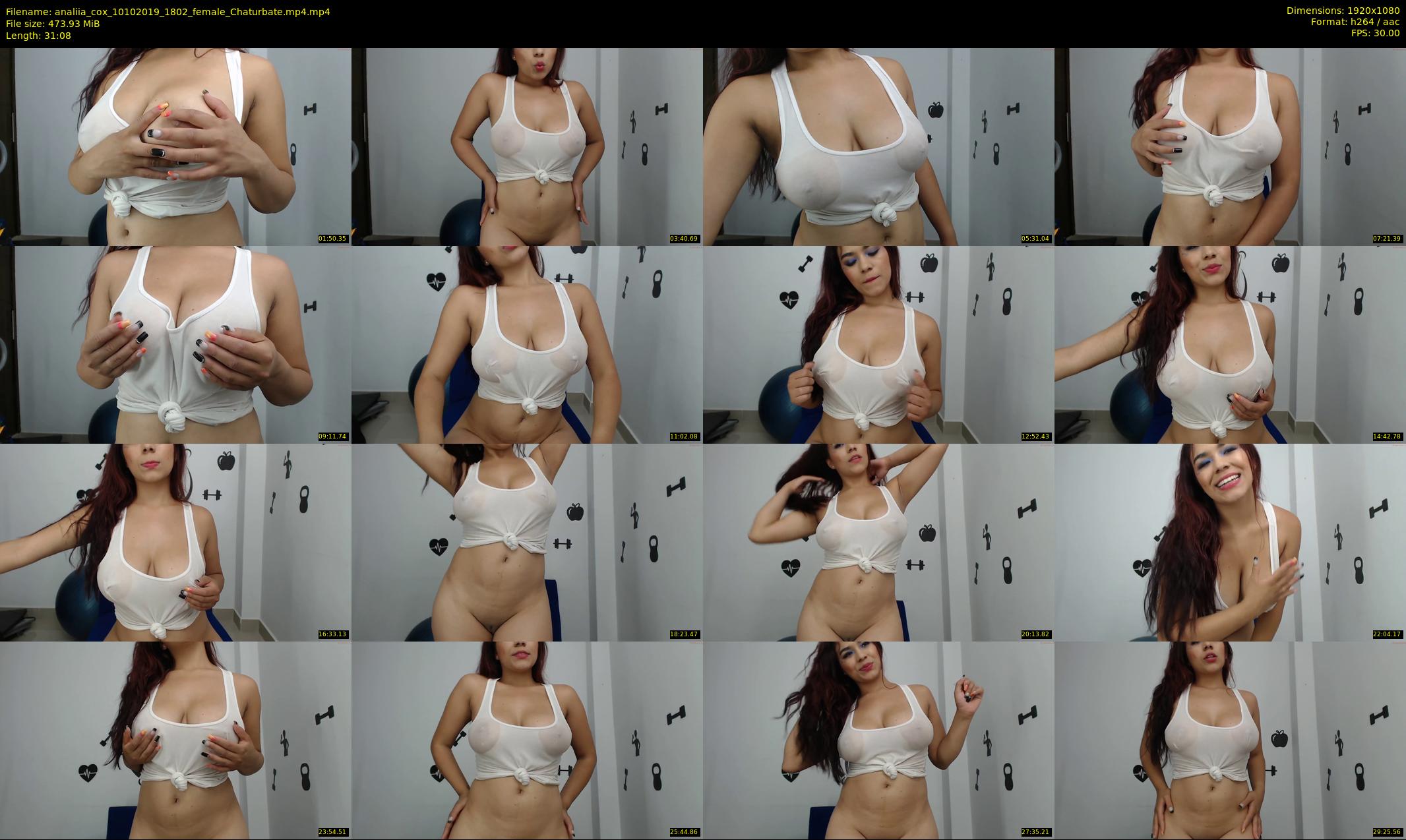 analiia_cox — 32 minute Chaturbate female cam show recording, 1080p, Oct 10, 2019