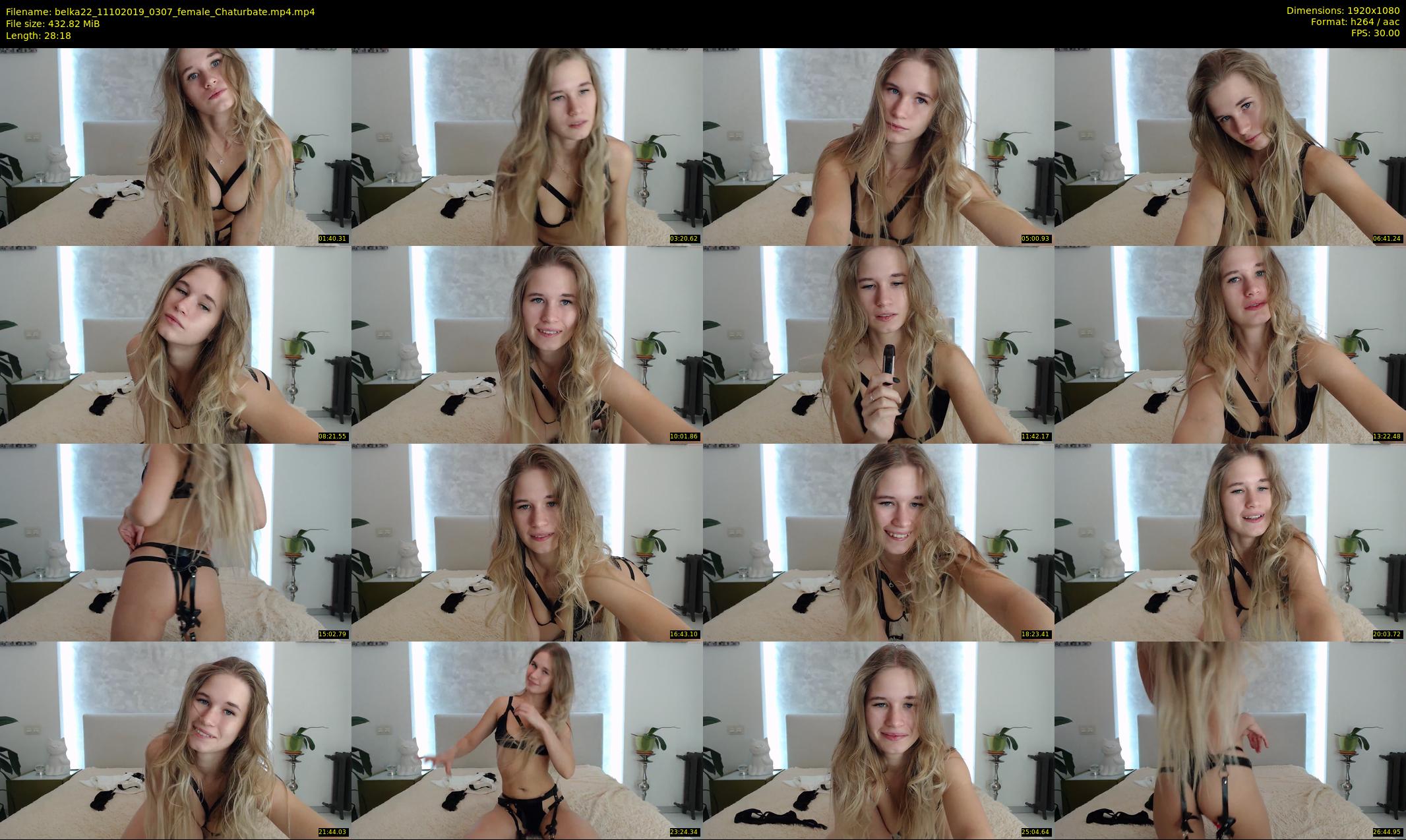 belka22 — 29 minute Chaturbate female cam show recording, 1080p, Oct 11, 2019