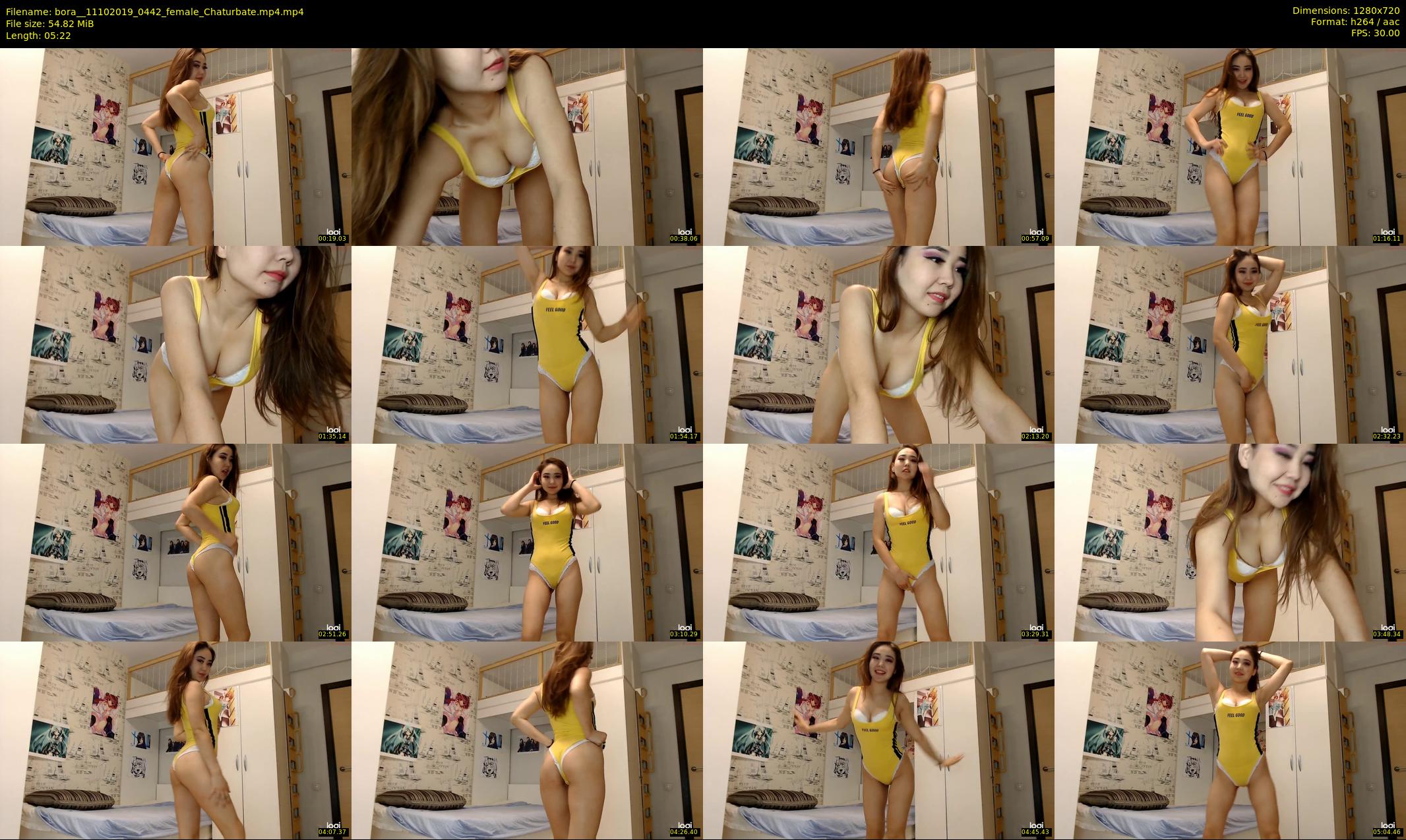 bora_ — 6 minute Chaturbate female cam show recording, 720p, Oct 11, 2019