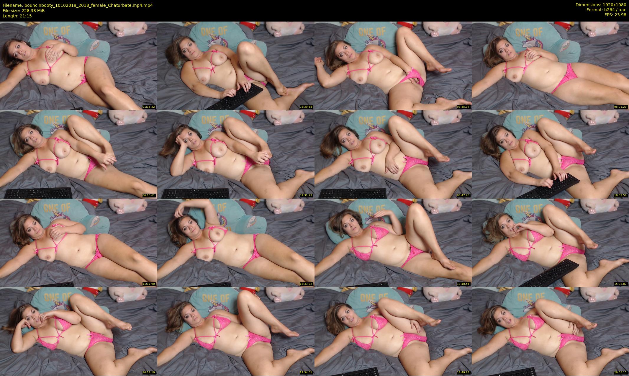 bouncinbooty — 22 minute Chaturbate female cam show recording, 1080p, Oct 10, 2019