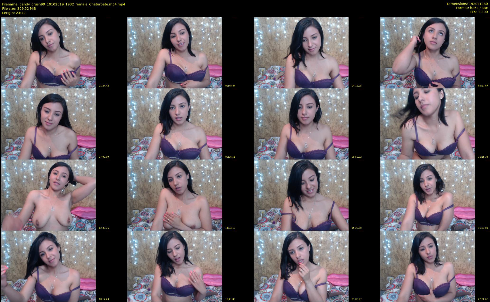 candy_crush99 — 24 minute Chaturbate female cam show recording, 1080p, Oct 10, 2019