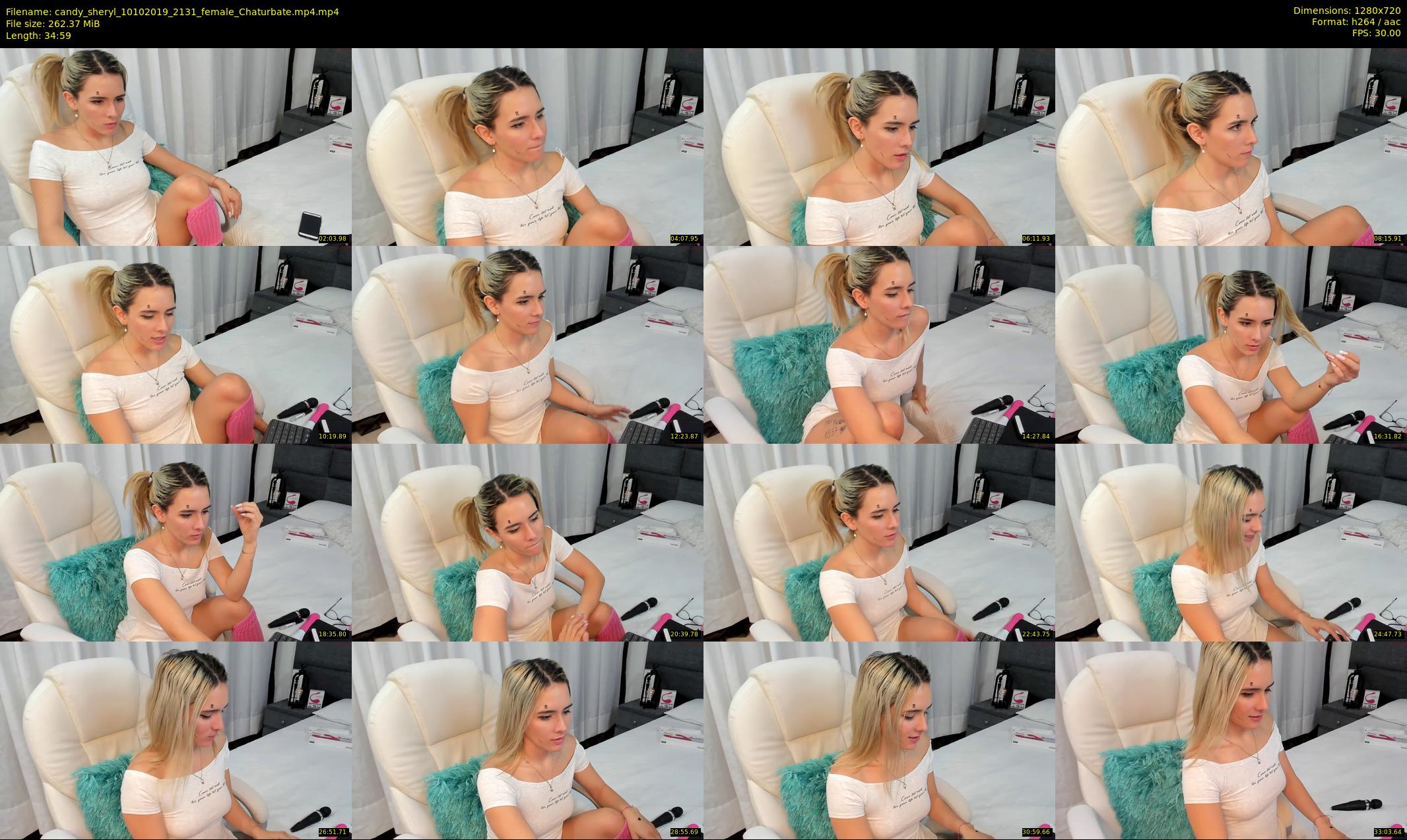 candy_sheryl — 35 minute Chaturbate female cam show recording, 720p, Oct 10, 2019