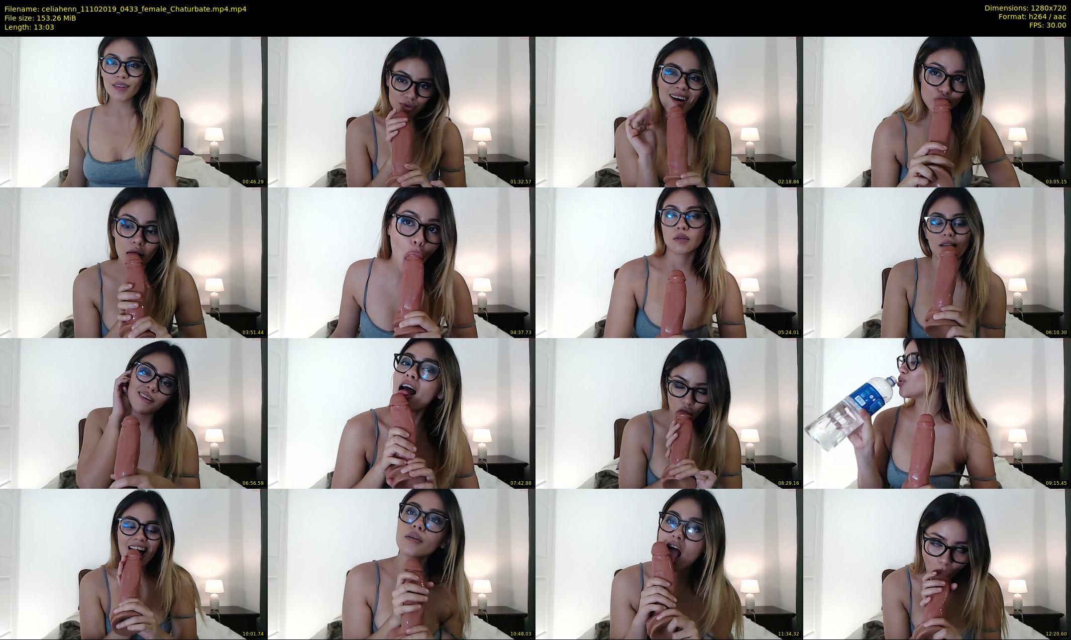 celiahenn — 14 minute Chaturbate female cam show recording, 720p, Oct 11, 2019