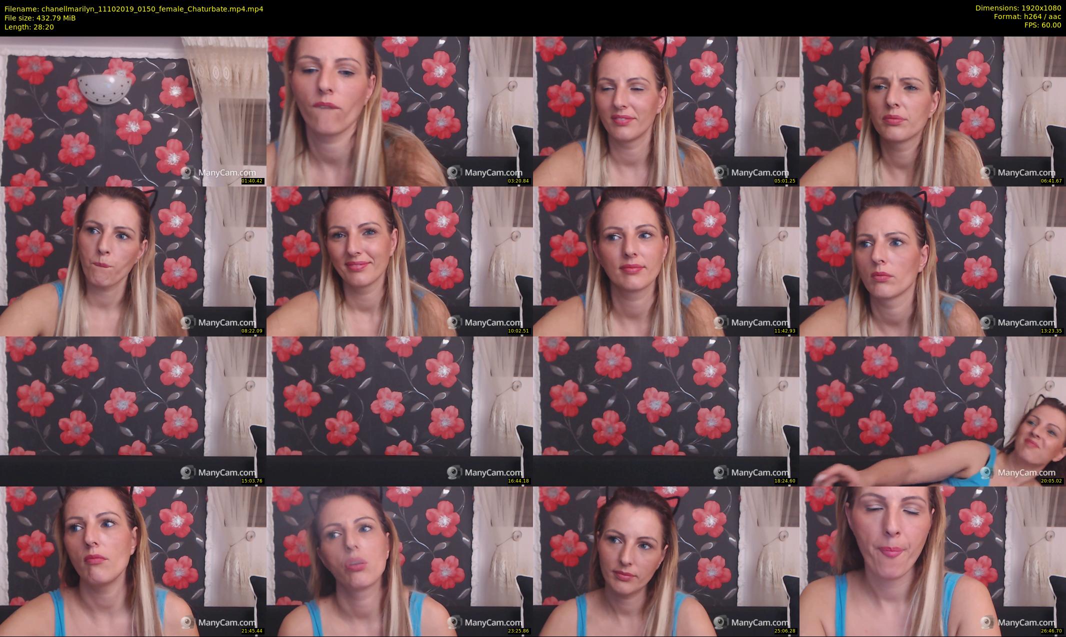 chanellmarilyn — 29 minute Chaturbate female cam show recording, 1080p, Oct 11, 2019