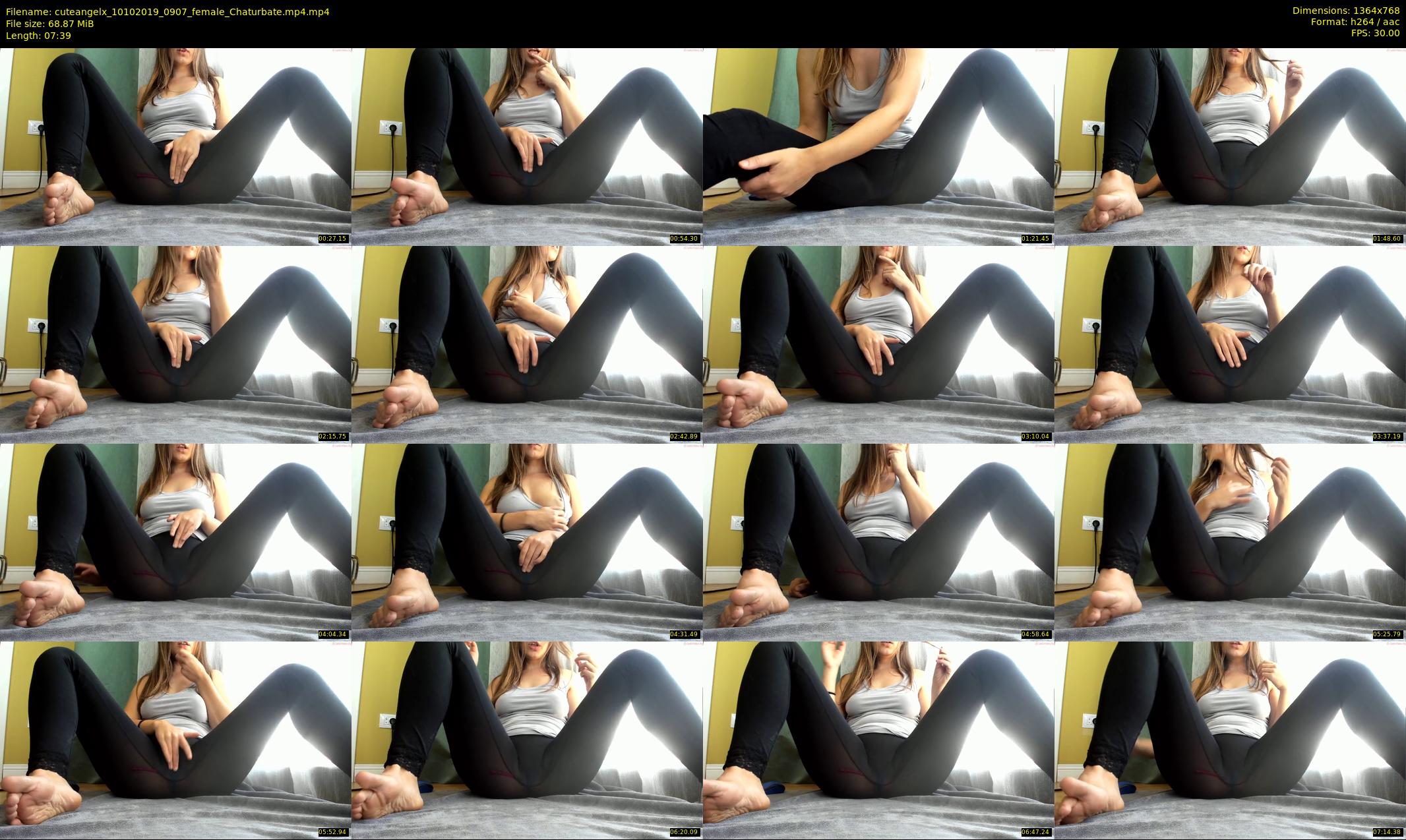 cuteangelx — 8 minute Chaturbate female cam show recording, 720p, Oct 10, 2019