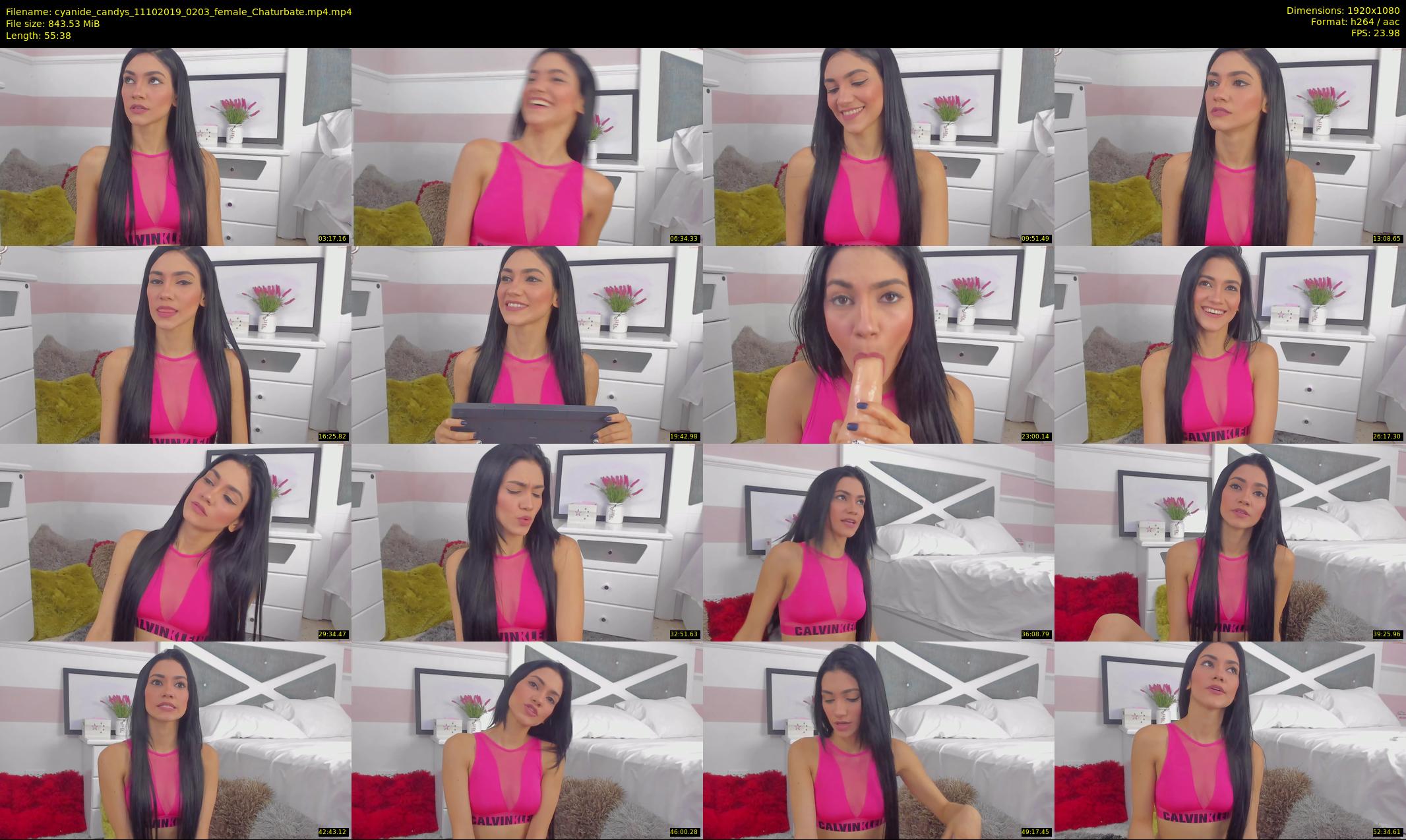 cyanide_candys — 56 minute Chaturbate female cam show recording, 1080p, Oct 11, 2019
