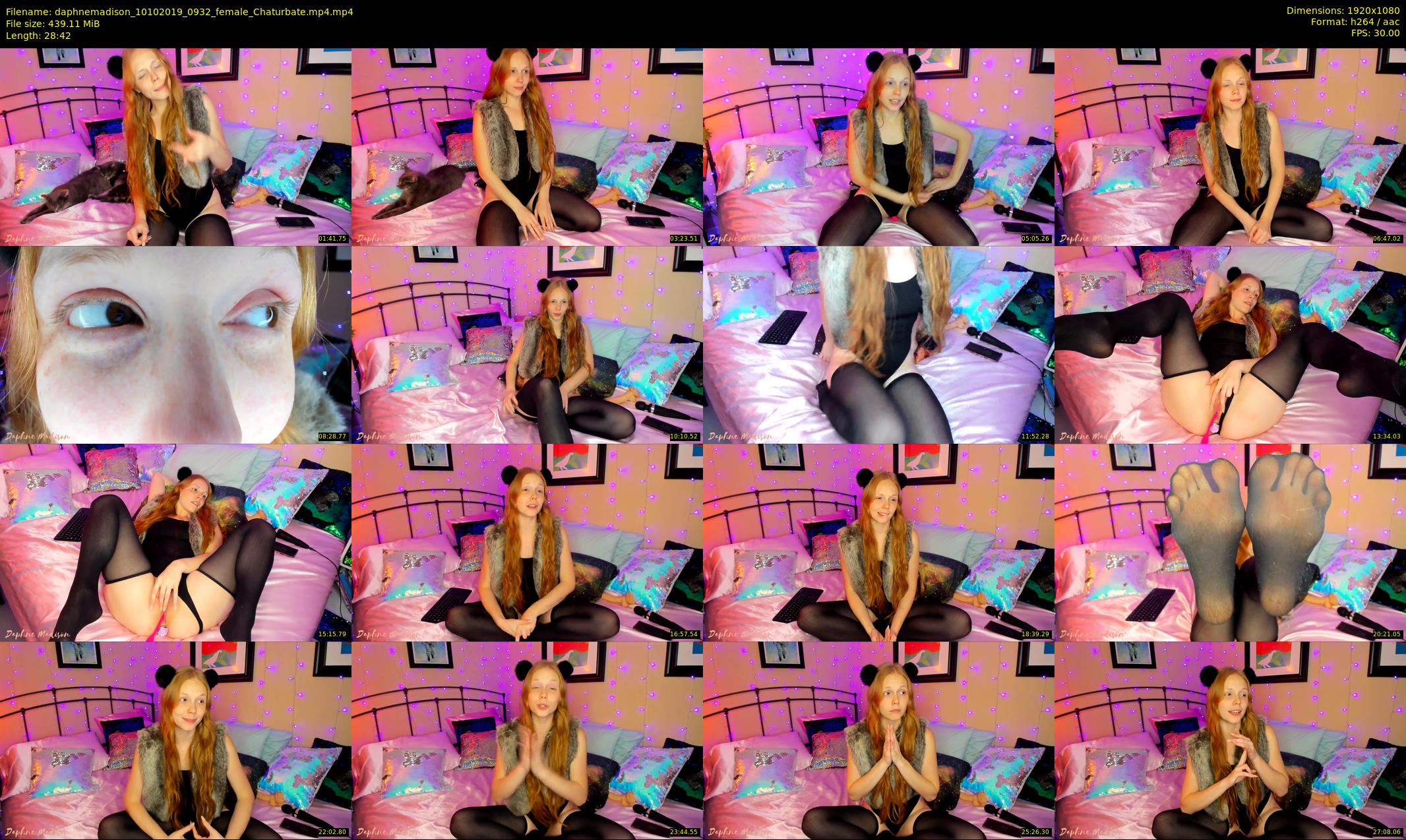daphnemadison — 29 minute Chaturbate couple cam show recording, 1080p, Oct 10, 2019