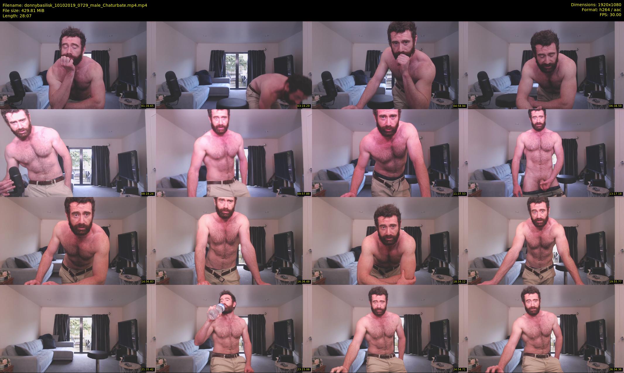 donnybasilisk — 29 minute Chaturbate male cam show recording, 1080p, Oct 10, 2019