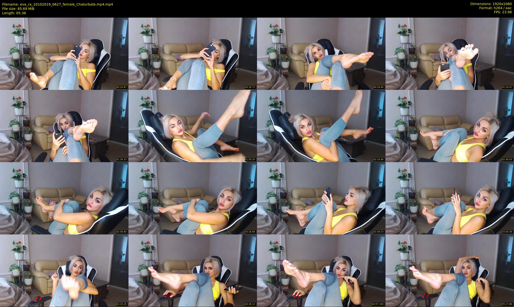eva_ra — 6 minute Chaturbate female cam show recording, 1080p, Oct 10, 2019