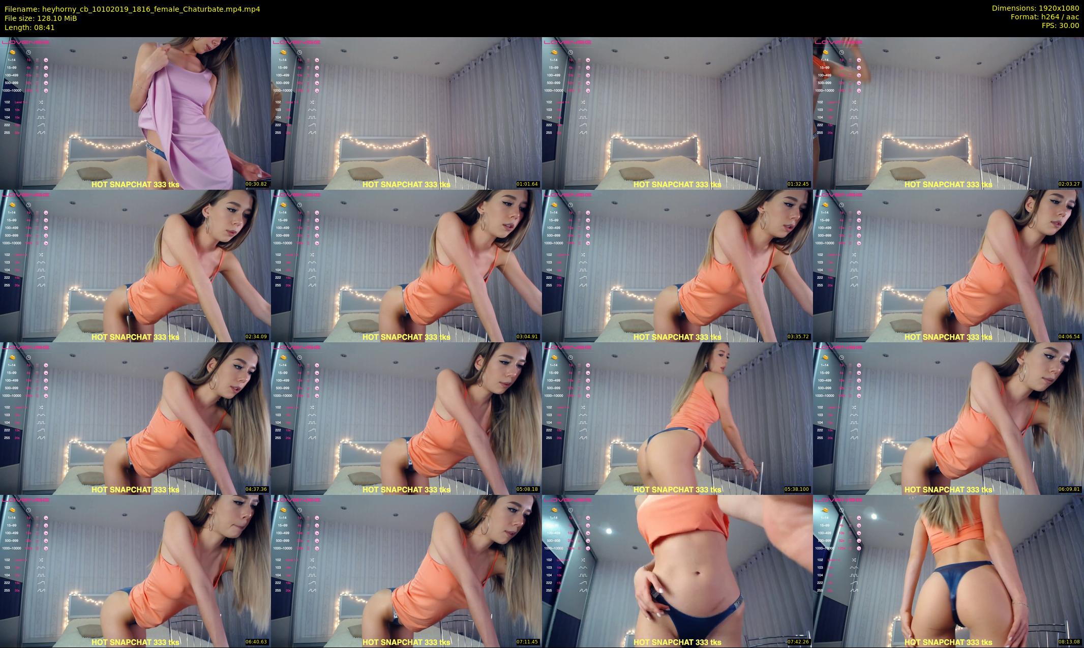 heyhorny_cb — 9 minute Chaturbate couple cam show recording, 1080p, Oct 10, 2019