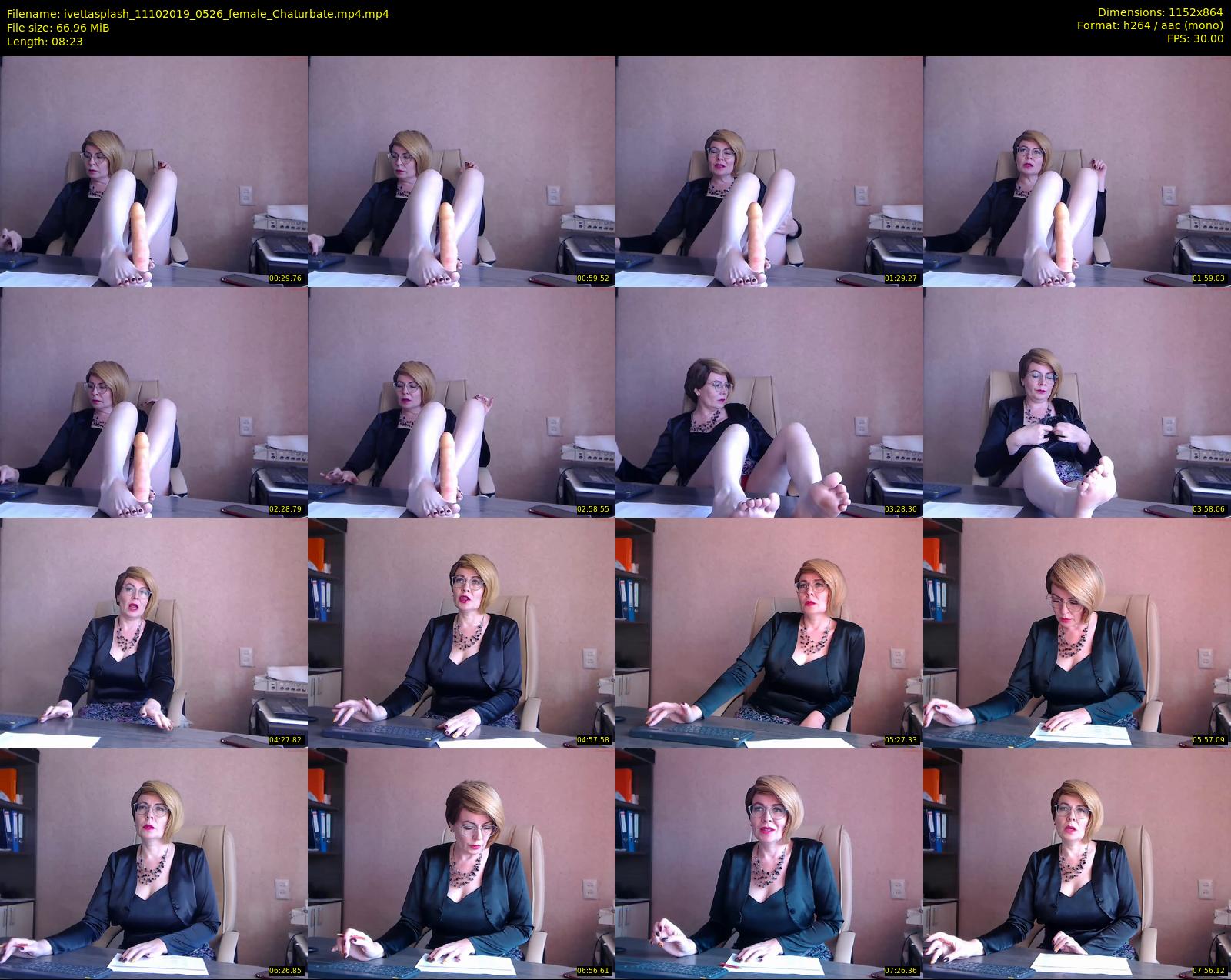 ivettasplash — 9 minute Chaturbate female cam show recording, 720p, Oct 11, 2019