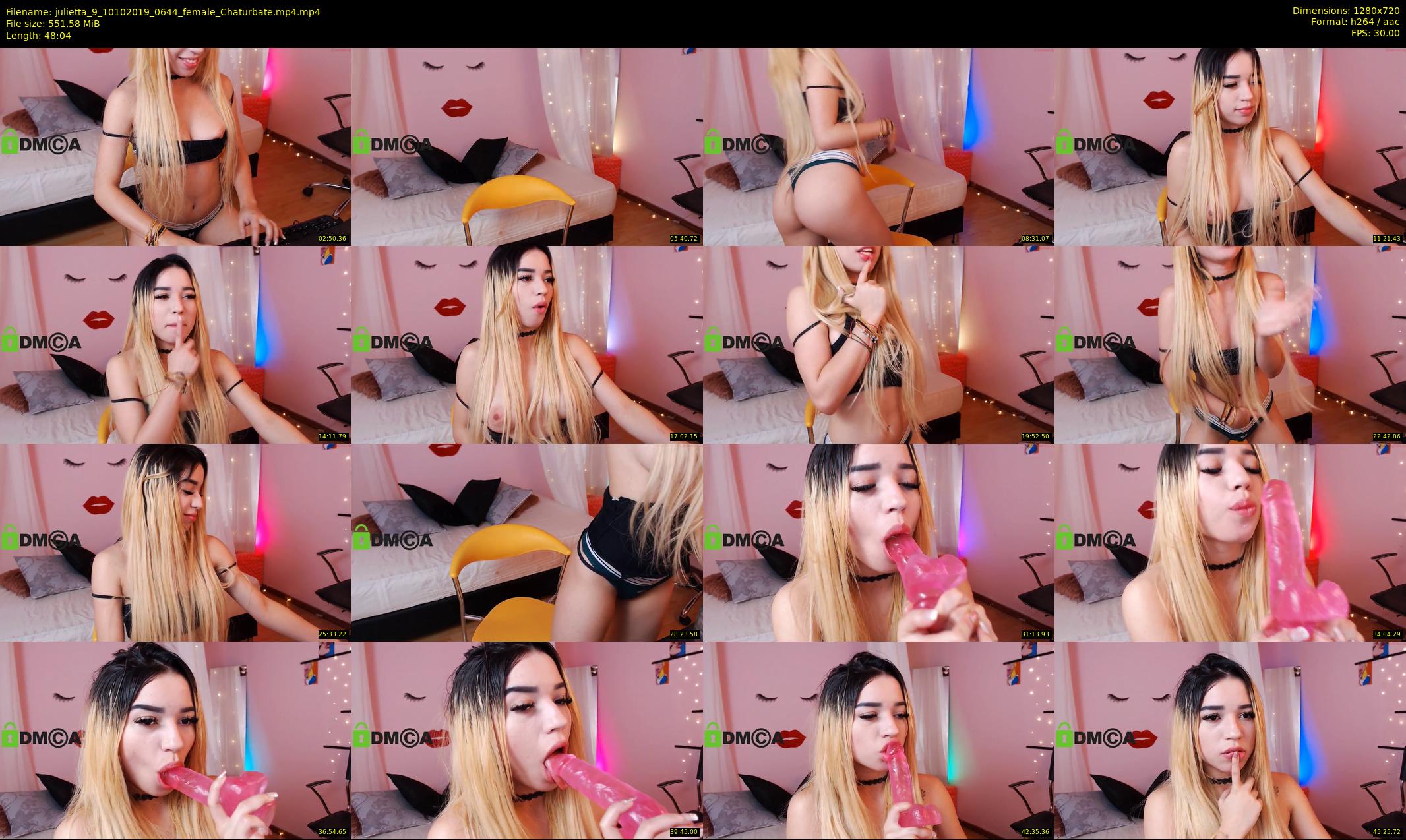 julietta_9 — 49 minute Chaturbate female cam show recording, 720p, Oct 10, 2019