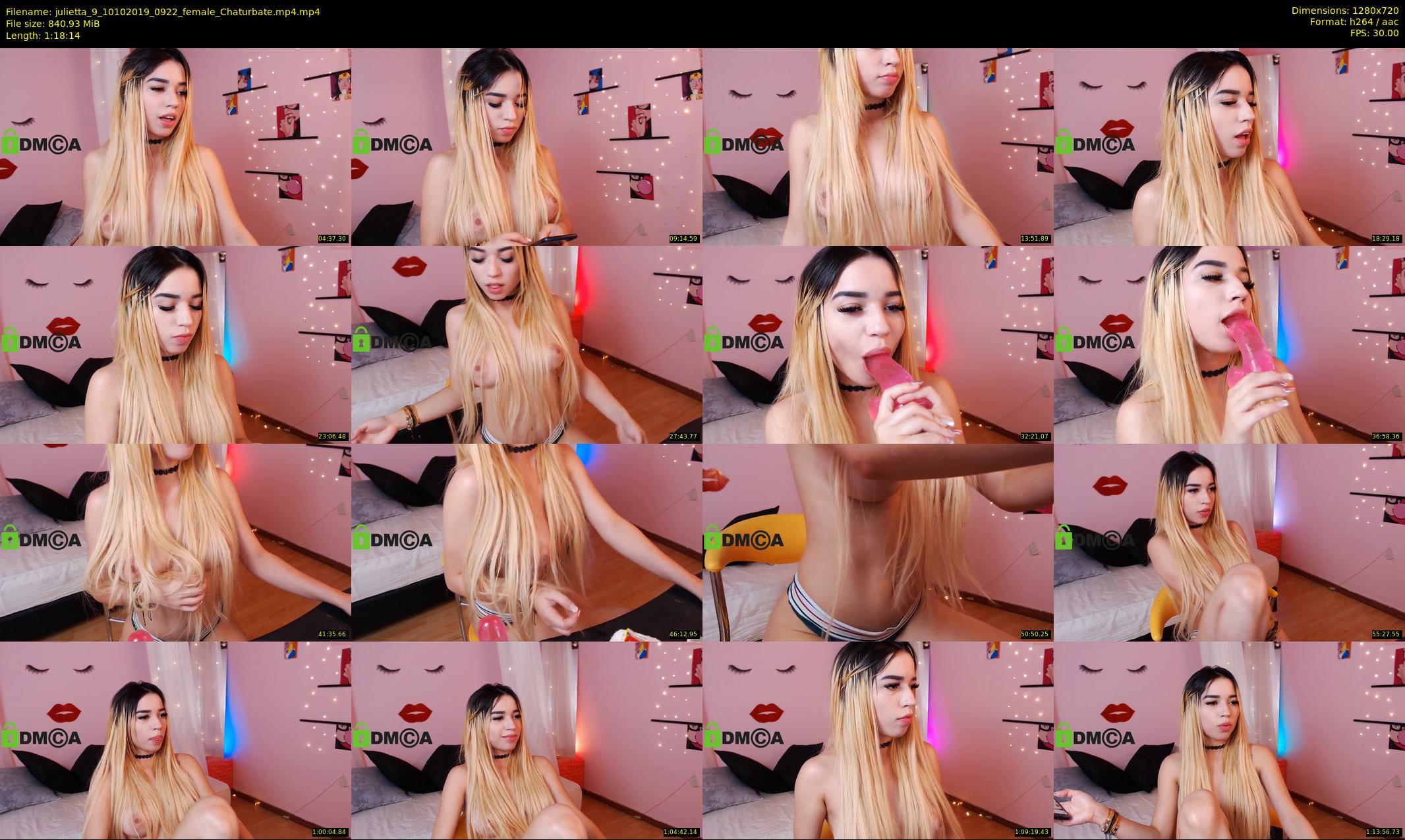 julietta_9 — 79 minute Chaturbate female cam show recording, 720p, Oct 10, 2019