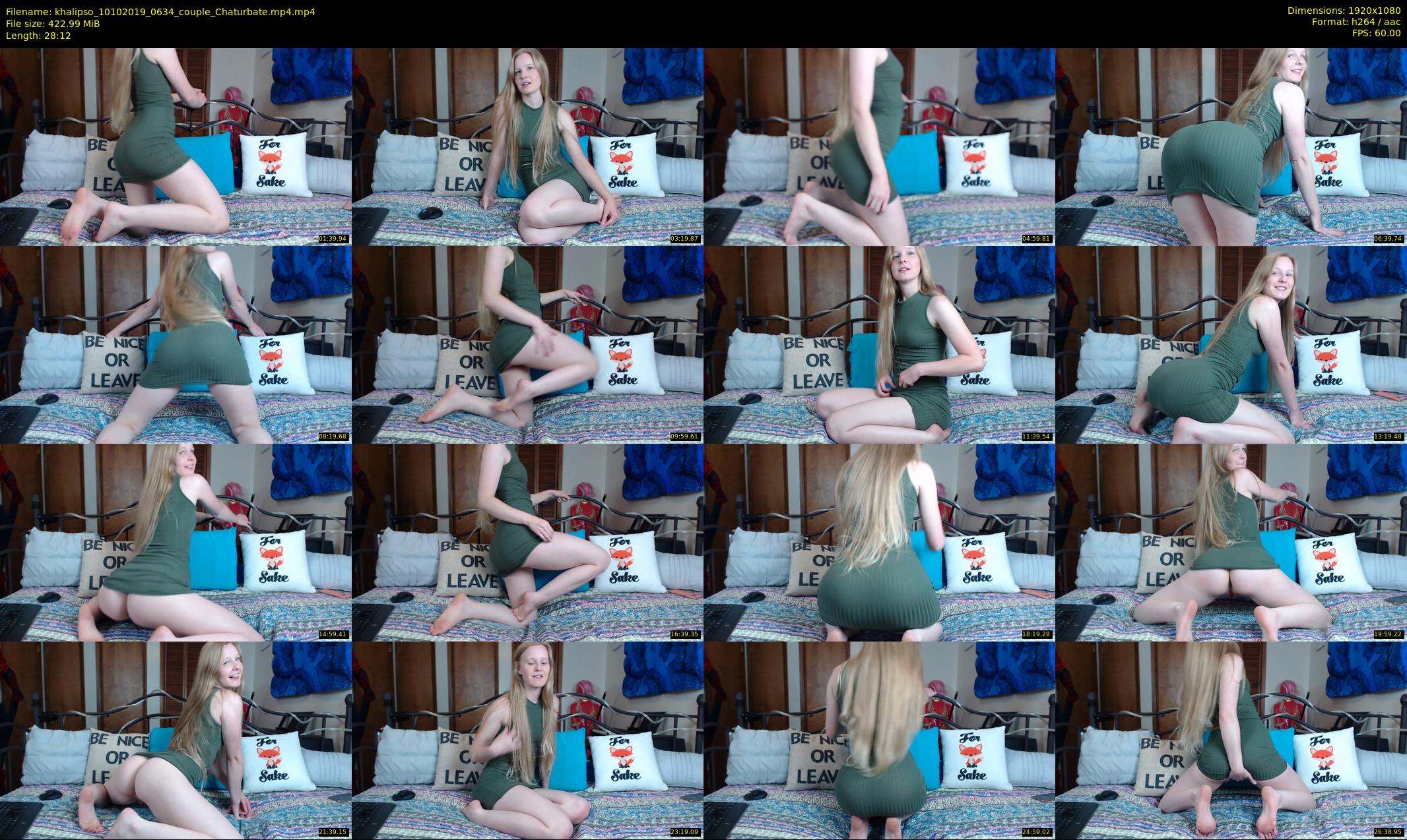 khalipso — 29 minute Chaturbate female cam show recording, 1080p, Oct 10, 2019