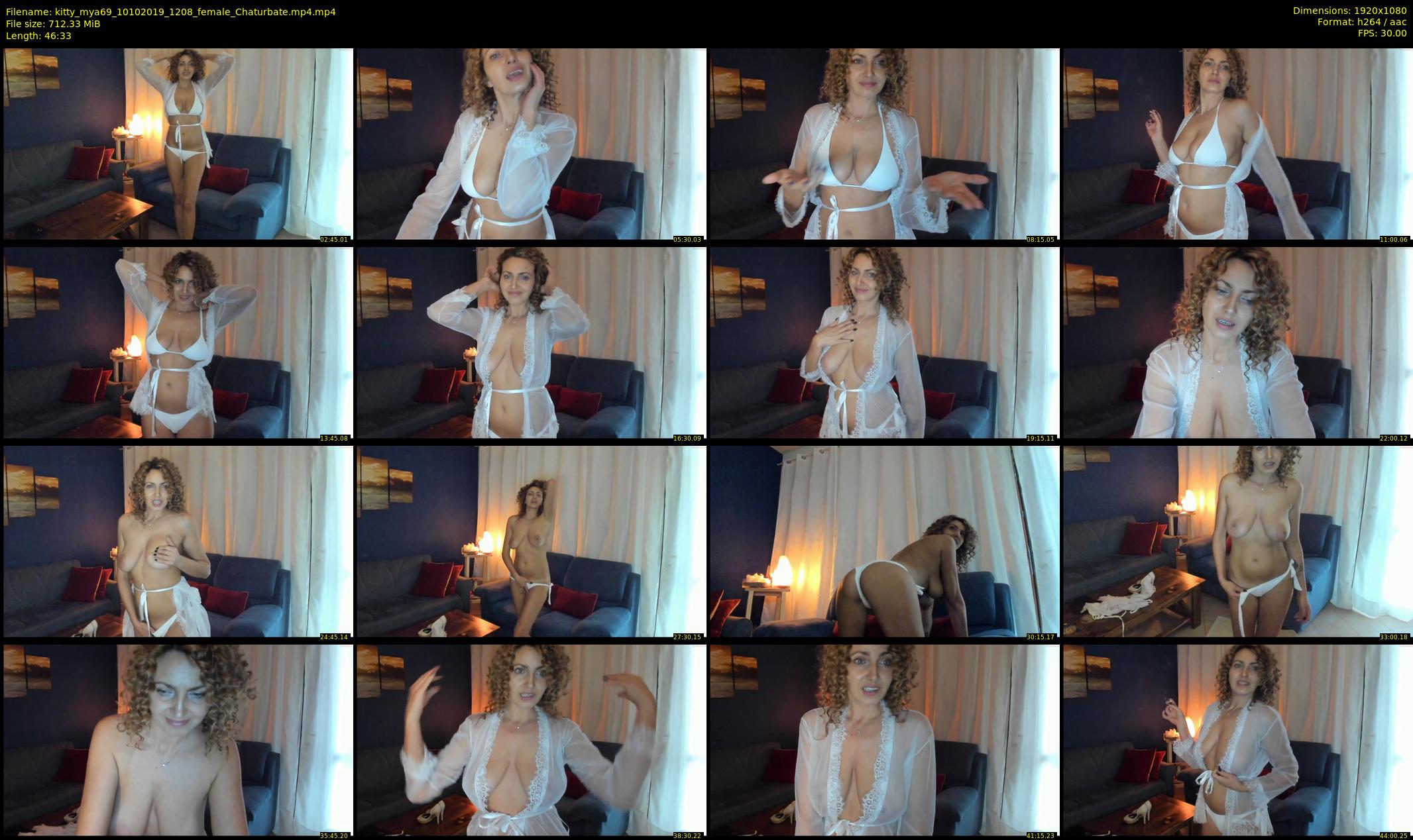 kitty_mya69 — 47 minute Chaturbate female cam show recording, 1080p, Oct 10, 2019