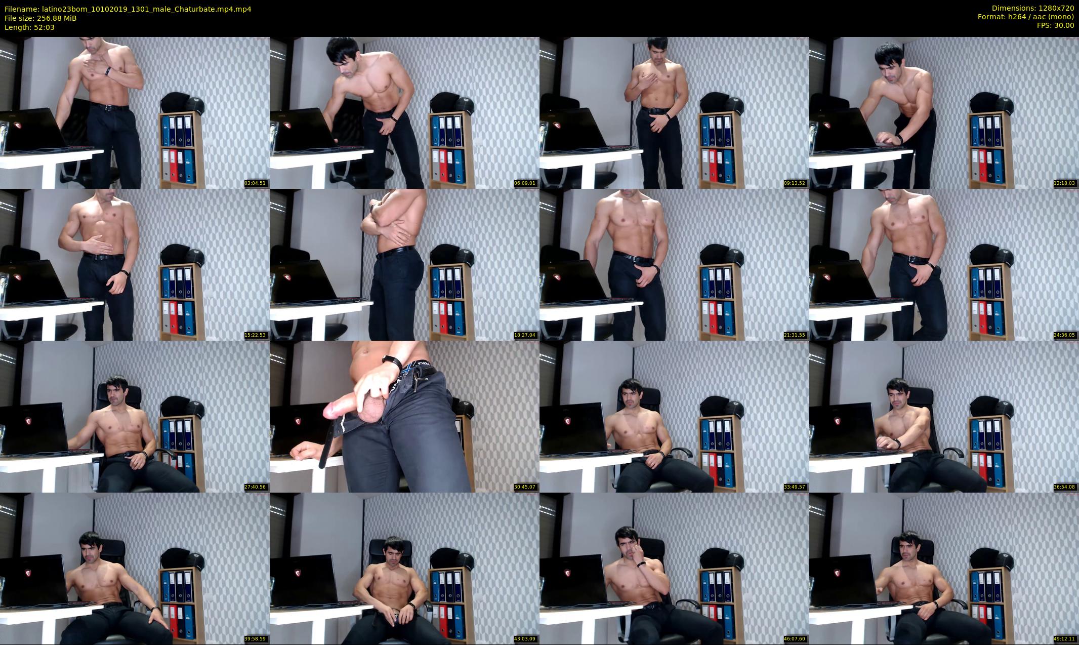 latino23bom — 53 minute Chaturbate male cam show recording, 720p, Oct 10, 2019