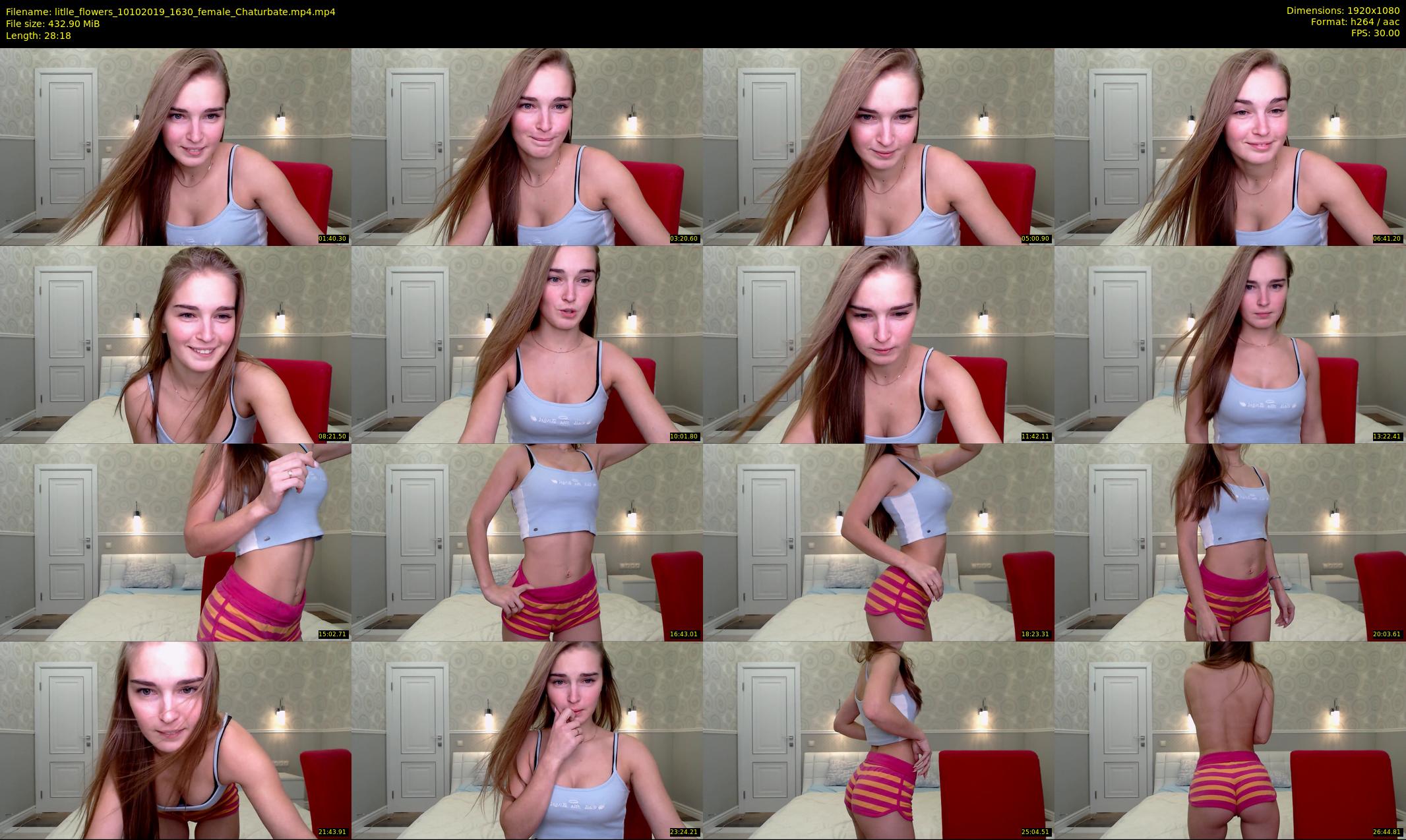 litlle_flowers — 29 minute Chaturbate female cam show recording, 1080p, Oct 10, 2019