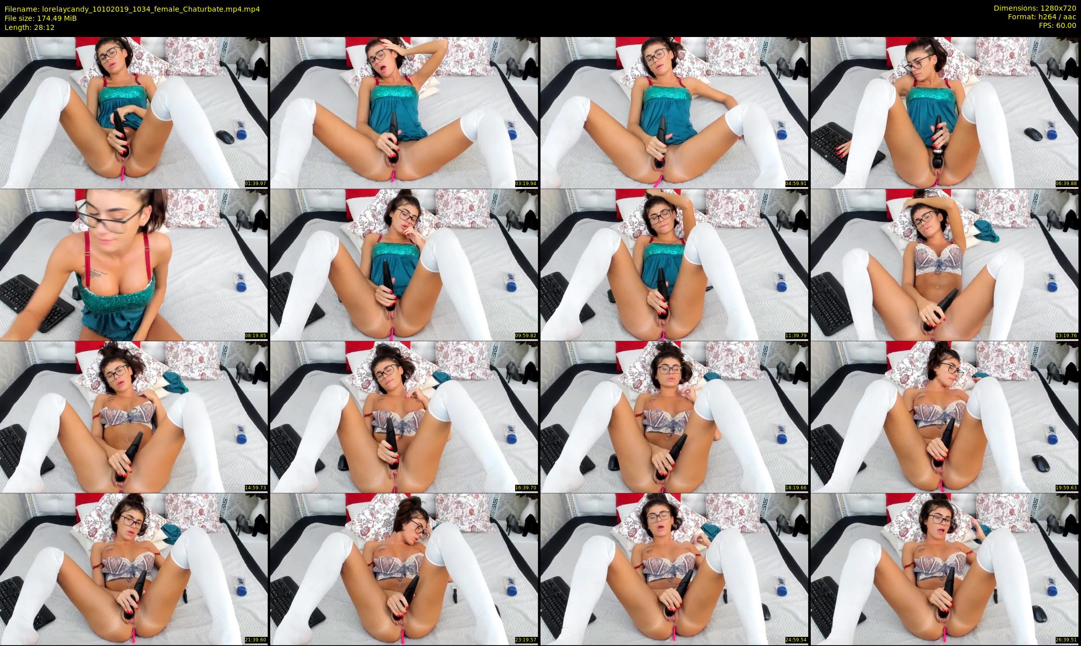 lorelaycandy — 29 minute Chaturbate female cam show recording, 720p, Oct 10, 2019