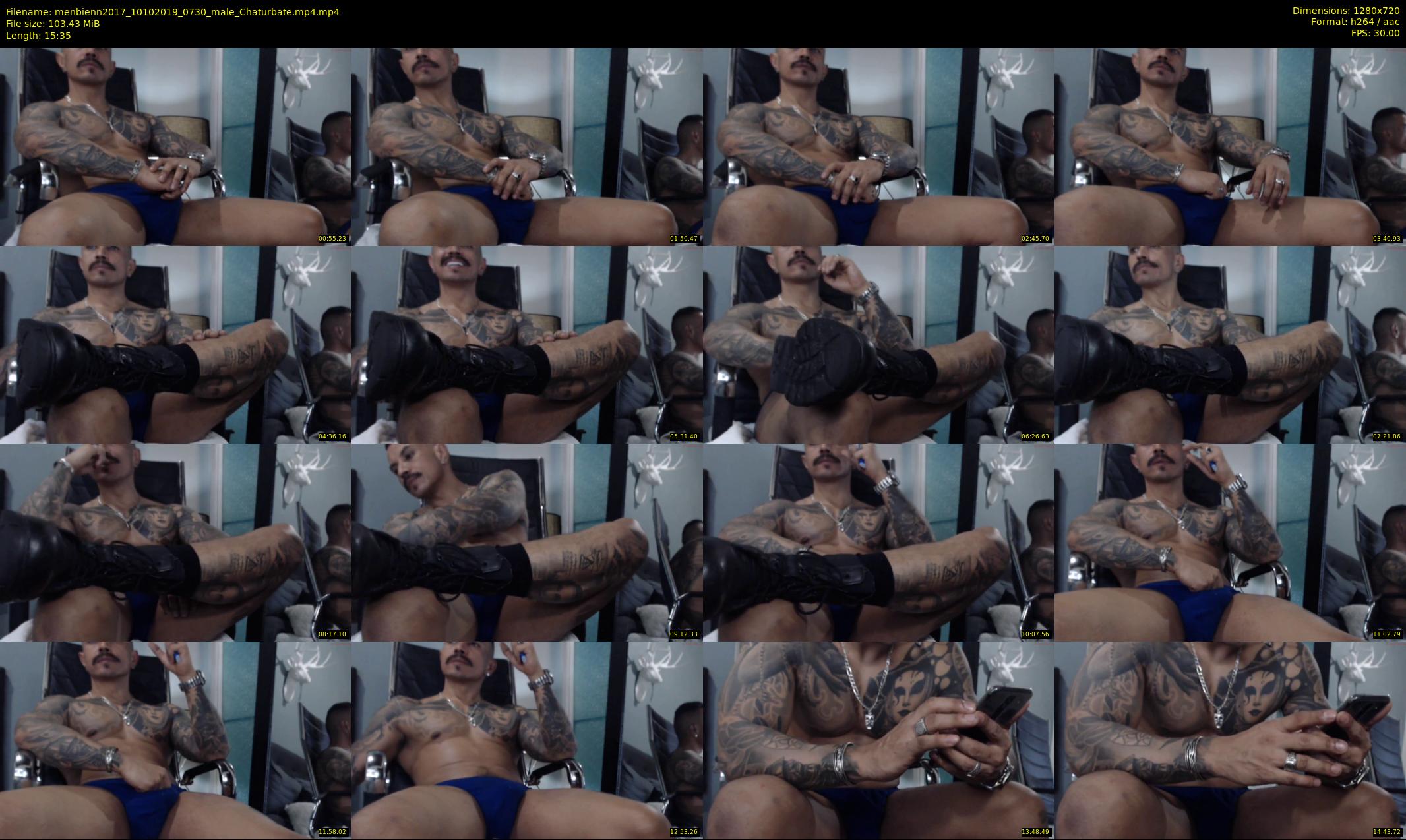 menbienn2017 — 16 minute Chaturbate male cam show recording, 720p, Oct 10, 2019